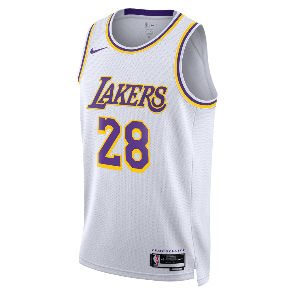 Los Angeles Lakers Nike Association Edition Swingman Jersey - White - Rui Hachimura - Unisex NBA Team Jersey Basketball Fan Apparel