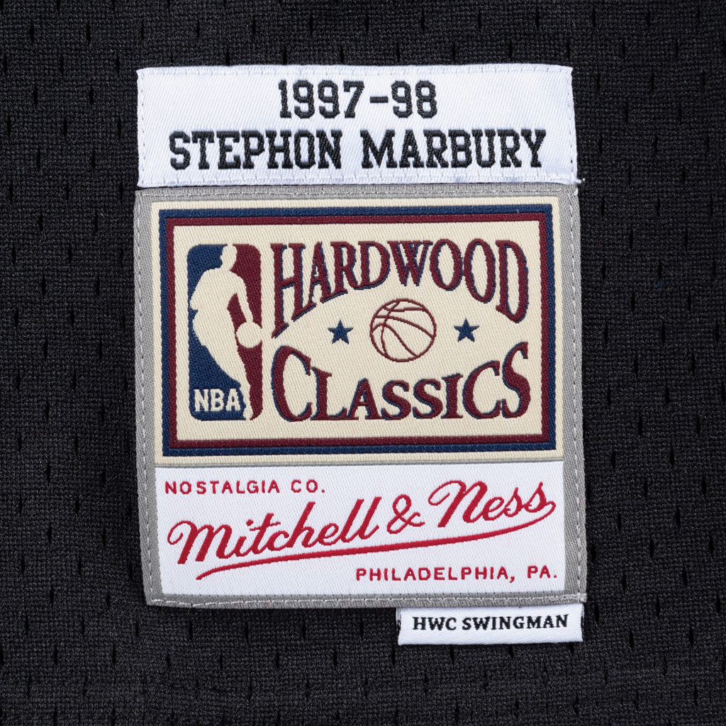 Minnesota Timberwolves Mitchell & Ness Swingman Jersey Alternate Stephon Marbury 1997-98 NBA Team Jersey Basketball Fan Apparel