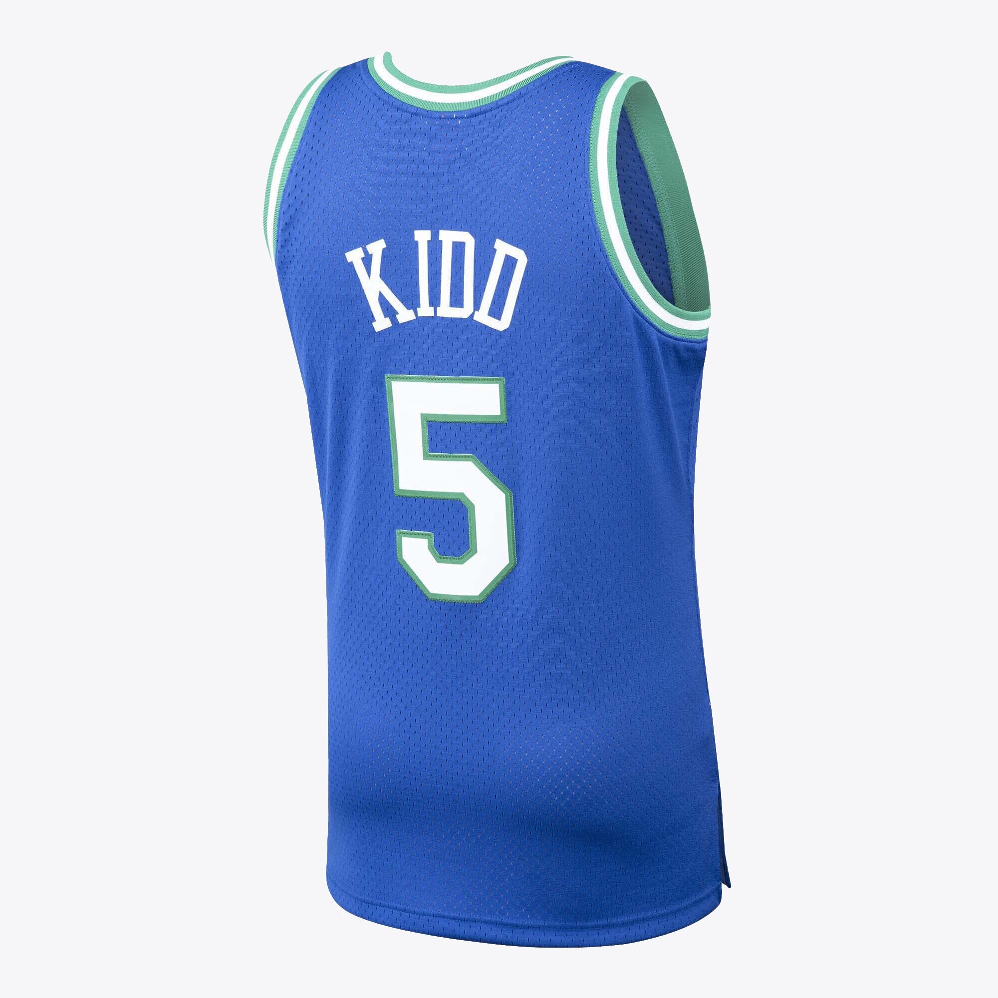 Dallas Mavericks Mitchell & Ness Hardwood Classics Road Jersey - Jason Kidd - Men's NBA Team Jersey Basketball Fan Apparel
