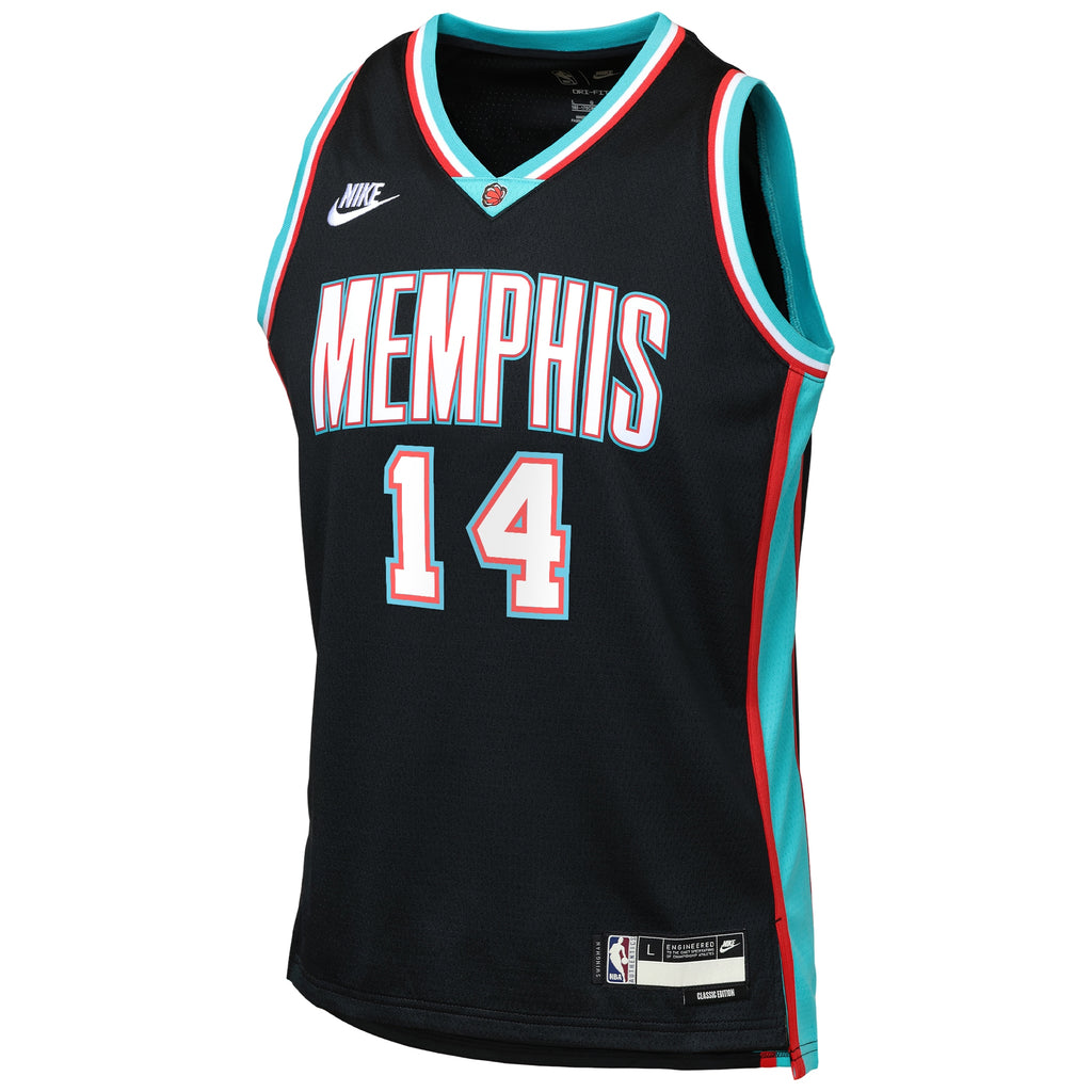Memphis Grizzlies Nike Classic Edition Jersey - Black - Zach Edey - Youth NBA Team Jersey Basketball Fan Apparel