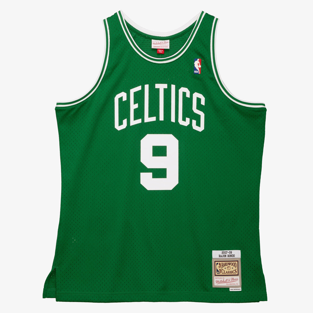 Boston Celtics Mitchell & Ness Swingman Jersey Rajon Rondo 2007-08 NBA Team Jersey Basketball Fan Apparel