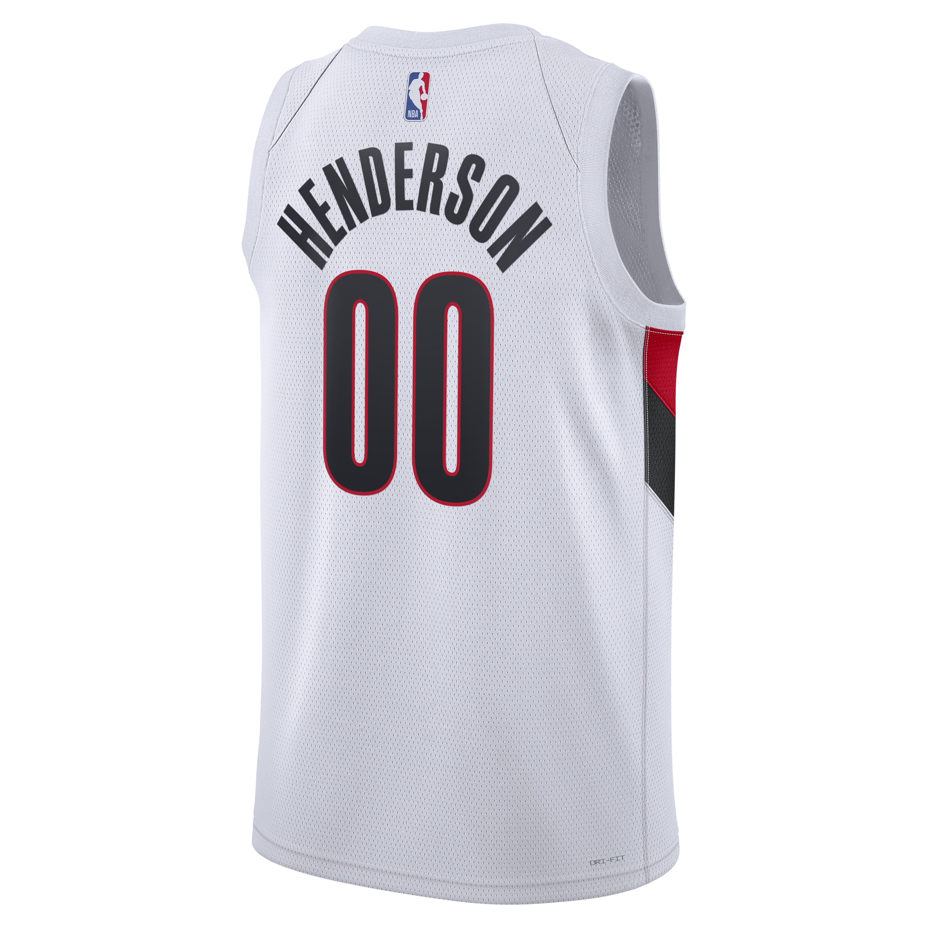 Portland Trail Blazers Nike Replica Association Edition Swingman Jersey - White - Scoot Henderson - Unisex NBA Team Jersey Basketball Fan Apparel
