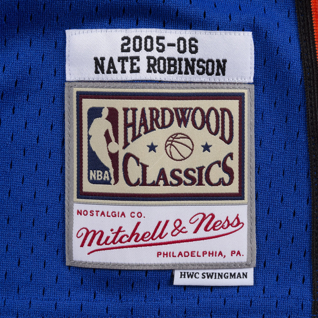 New York Knicks Mitchell & Ness Nate Robinson 2006 Swingman Authentic Jersey - Royal Blue NBA Team Jersey Basketball Fan Apparel