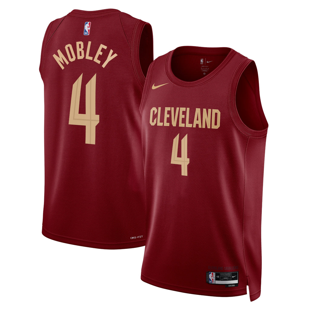 Cleveland Cavaliers Nike Icon Edition Swingman Jersey - Maroon - Evan Mobley - Unisex NBA Team Jersey Basketball Fan Apparel