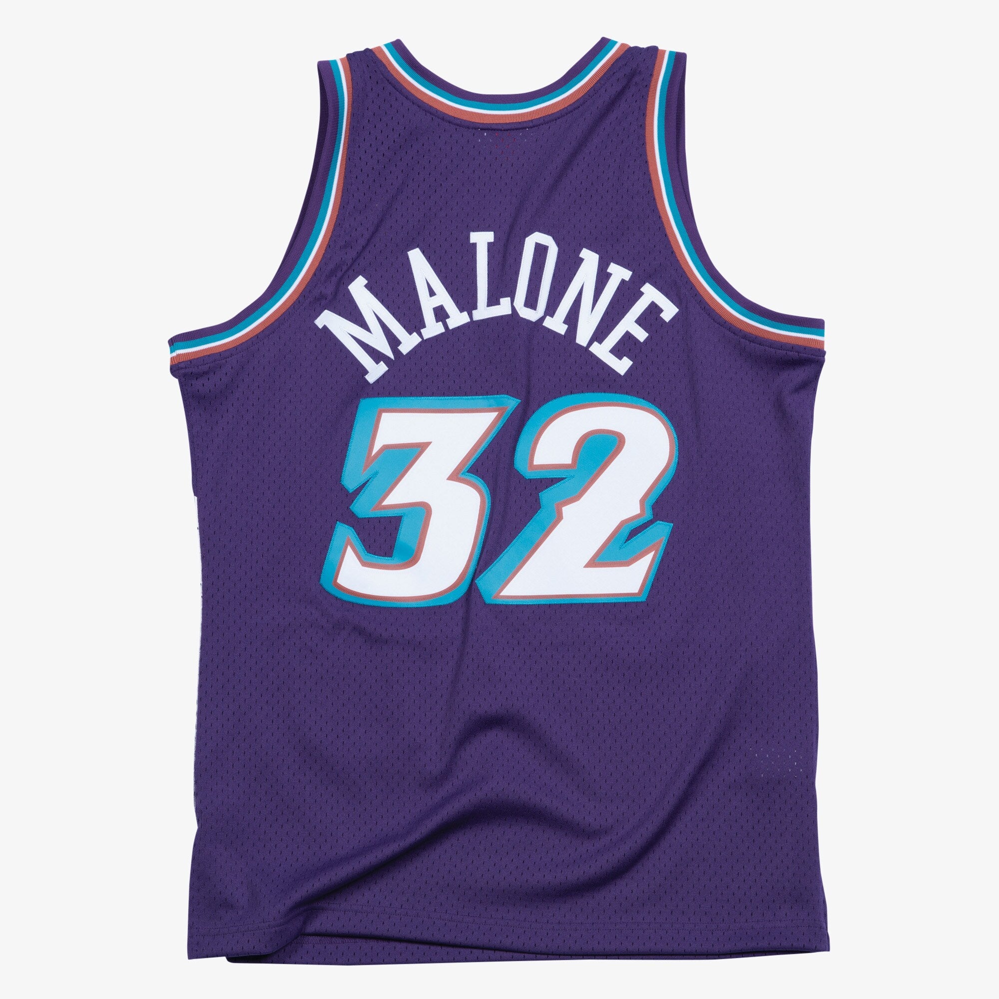 Utah Jazz Mitchell & Ness Karl Malone 1996 Swingman Road Authentic Jersey - Purple NBA Team Jersey Basketball Fan Apparel