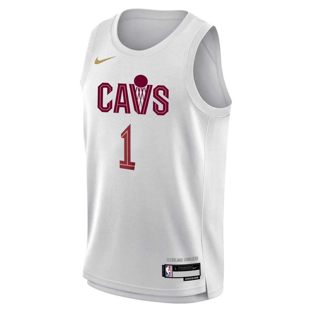 Cleveland Cavaliers Nike Association Edition Swingman Jersey - White - James Harden - Youth NBA Team Jersey Basketball Fan Apparel