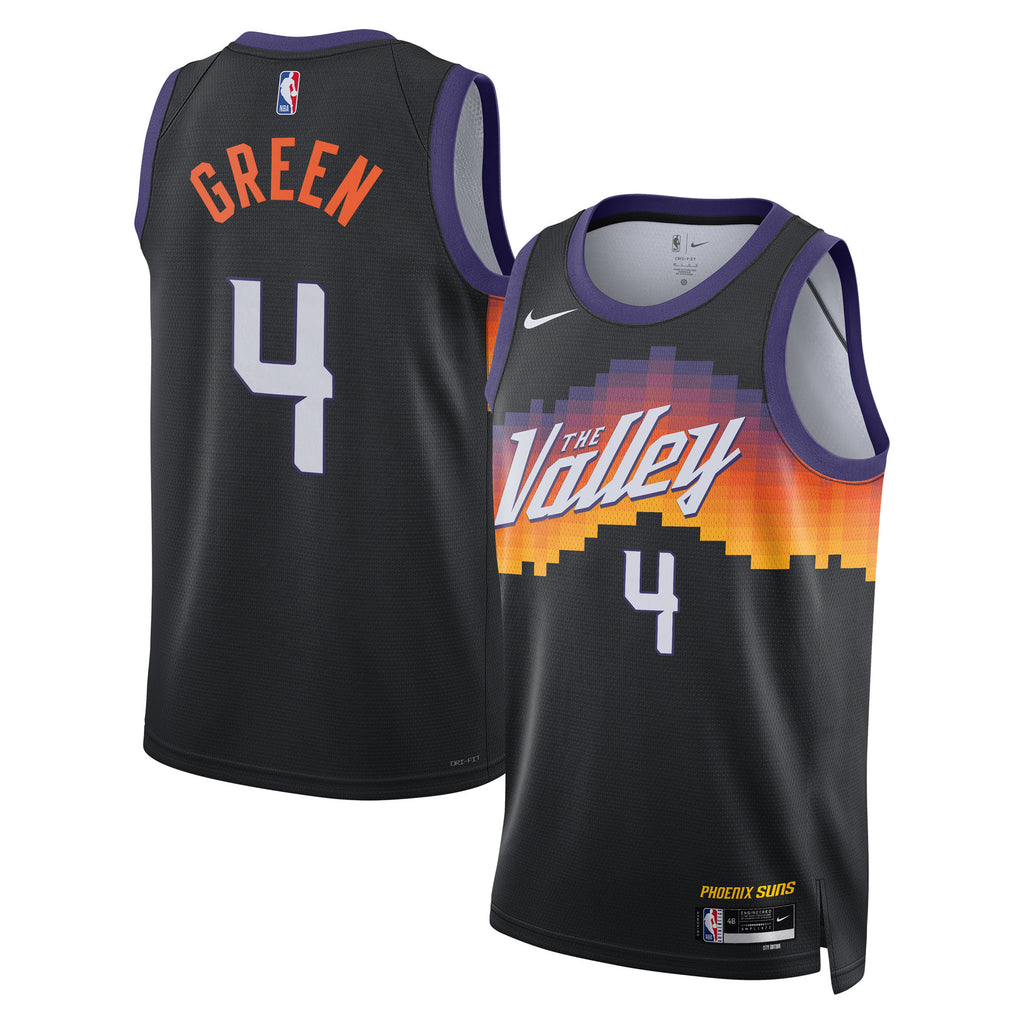 Phoenix Suns Nike 2025/26 City Edition Swingman Jersey - Black - Jalen Green - Unisex NBA Team Jersey Basketball Fan Apparel