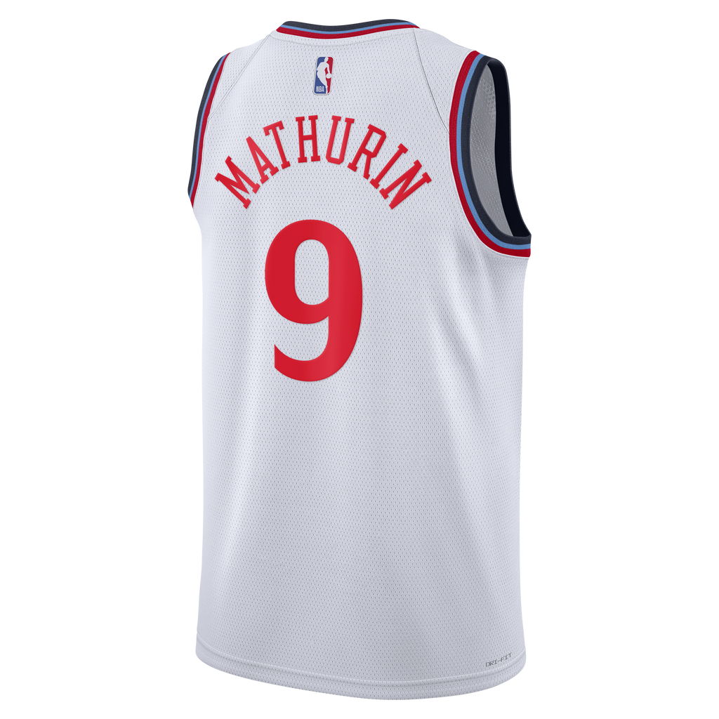 Los Angeles Clippers Nike Replica Association Edition Swingman Jersey - White - Bennedict Mathurin - Unisex NBA Team Jersey Basketball Fan Apparel