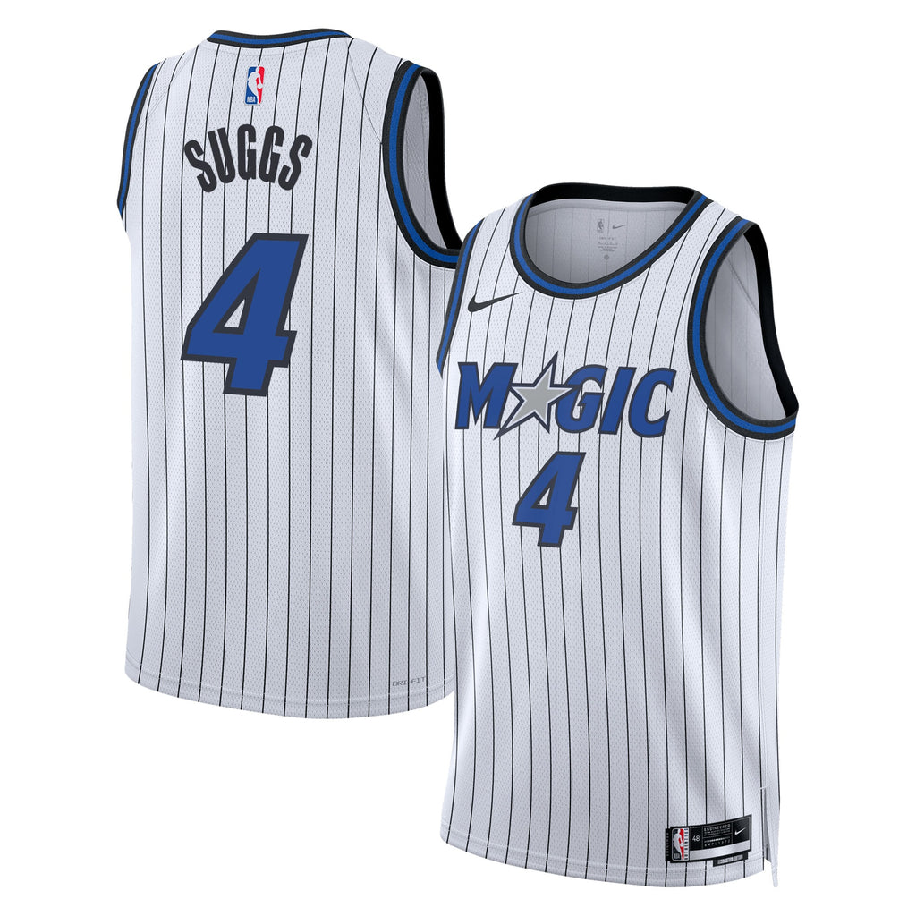 Orlando Magic Nike Replica Association Edition Swingman Jersey - White - Jalen Suggs - Unisex NBA Team Jersey Basketball Fan Apparel