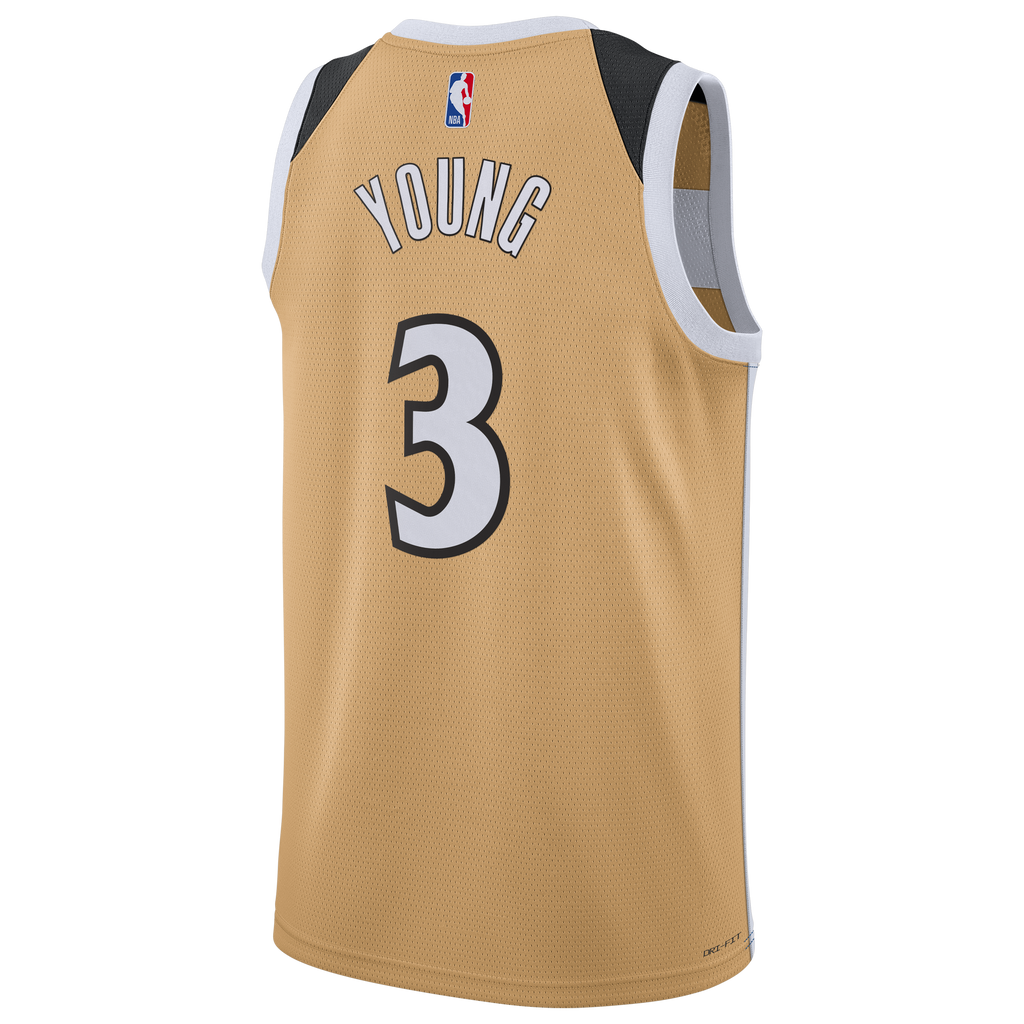 Washington Wizards 2025/26 Nike City Edition Swingman Jersey - Tan - Trae Young - Unisex NBA Team Jersey Basketball Fan Apparel