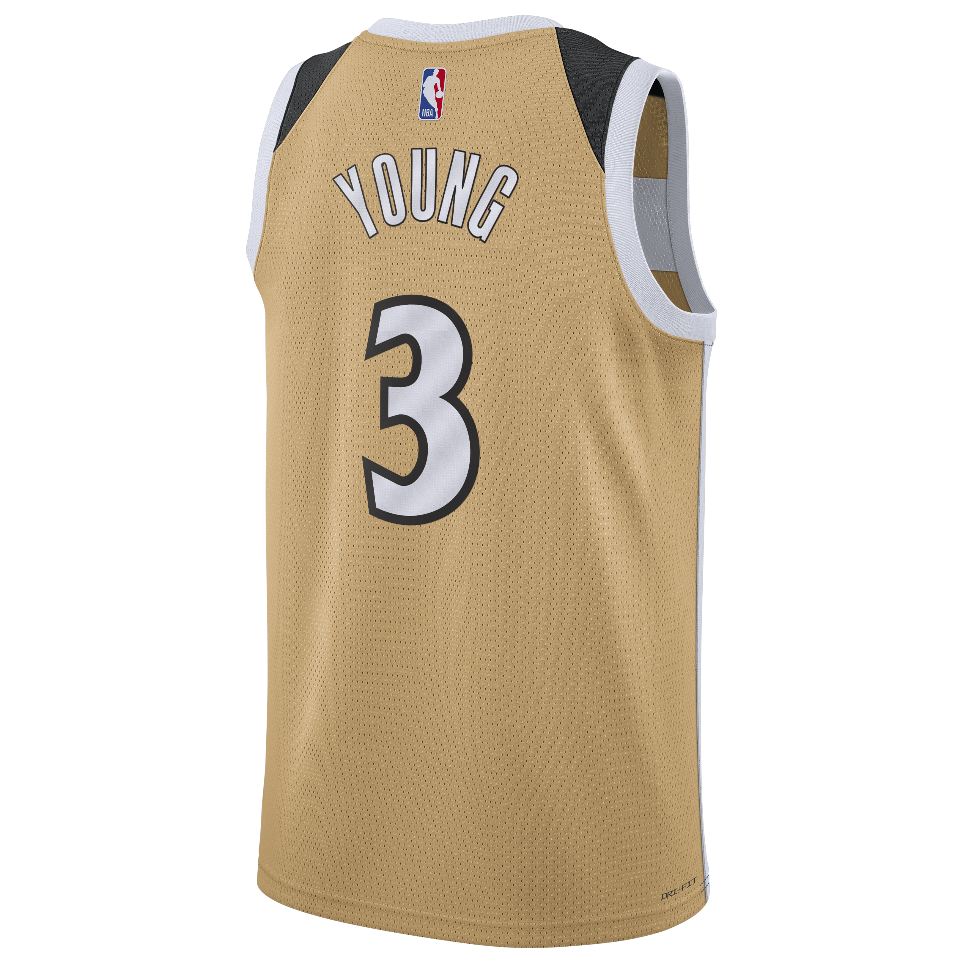 Washington Wizards 2025/26 Nike City Edition Swingman Jersey - Tan - Trae Young - Unisex NBA Team Jersey Basketball Fan Apparel