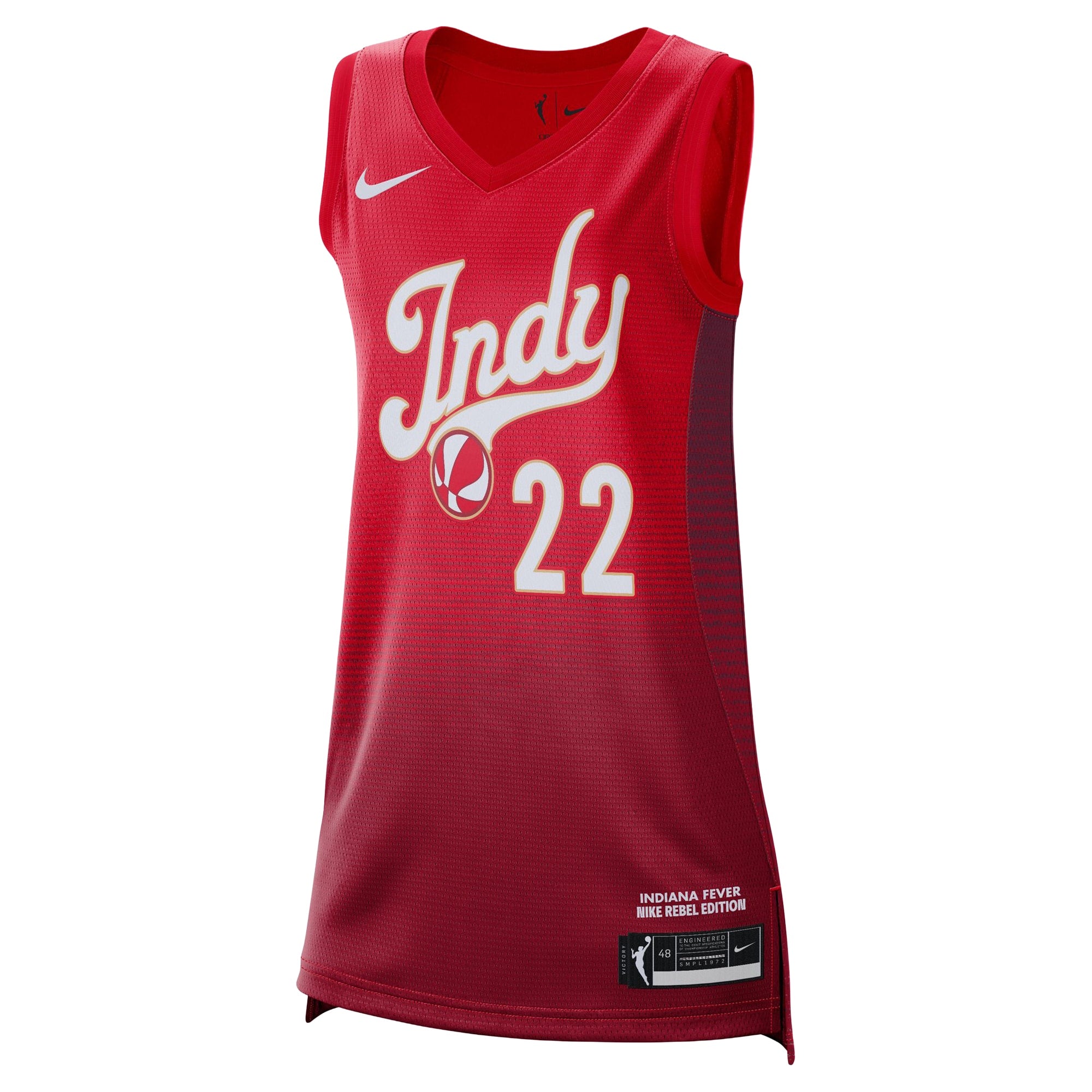 Indiana Fever Nike Rebel Jersey - Caitlin Clark NBA Team Jersey Basketball Fan Apparel
