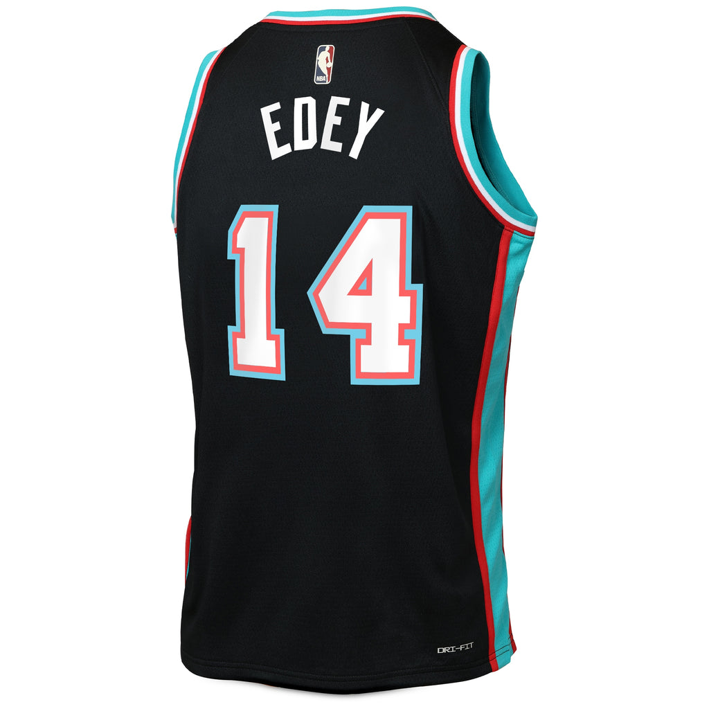 Memphis Grizzlies Nike Classic Edition Jersey - Black - Zach Edey - Youth NBA Team Jersey Basketball Fan Apparel