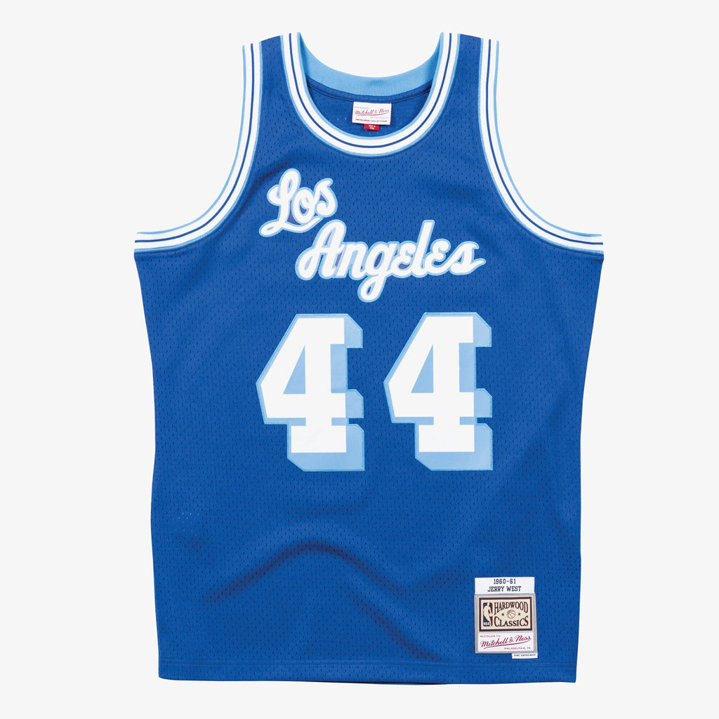 Los Angeles Lakers Mitchell & Ness Swingman Jersey Road Jerry West 1960-61 NBA Team Jersey Basketball Fan Apparel