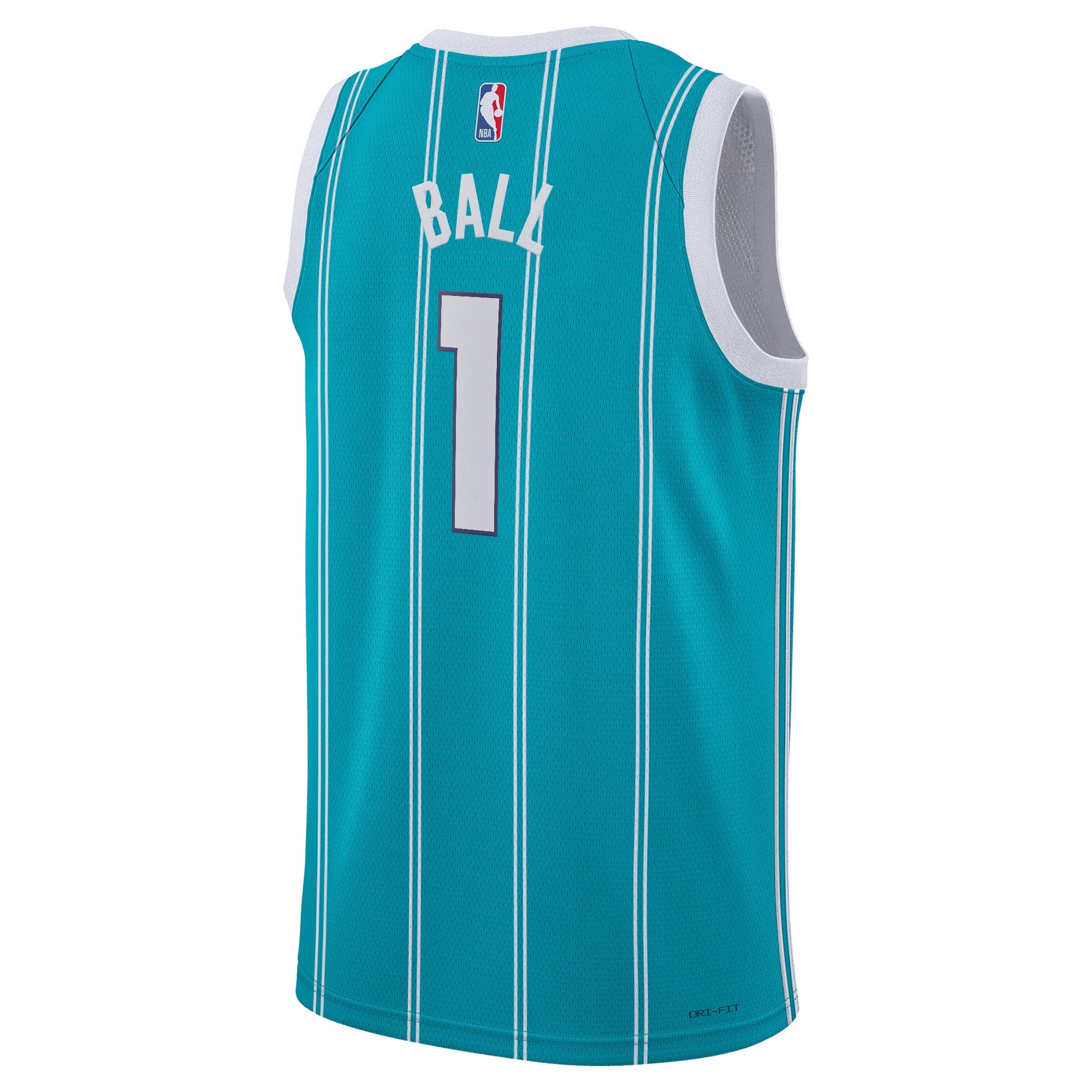 Charlotte Hornets Jordan Brand Icon Edition Swingman Jersey - Teal - LaMelo Ball - Unisex NBA Team Jersey Basketball Fan Apparel