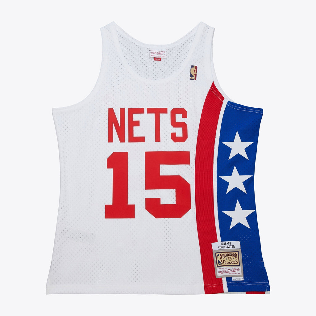 New Jersey Nets Mitchell & Ness Swingman Jersey - Vince Carter - Men's NBA Team Jersey Basketball Fan Apparel