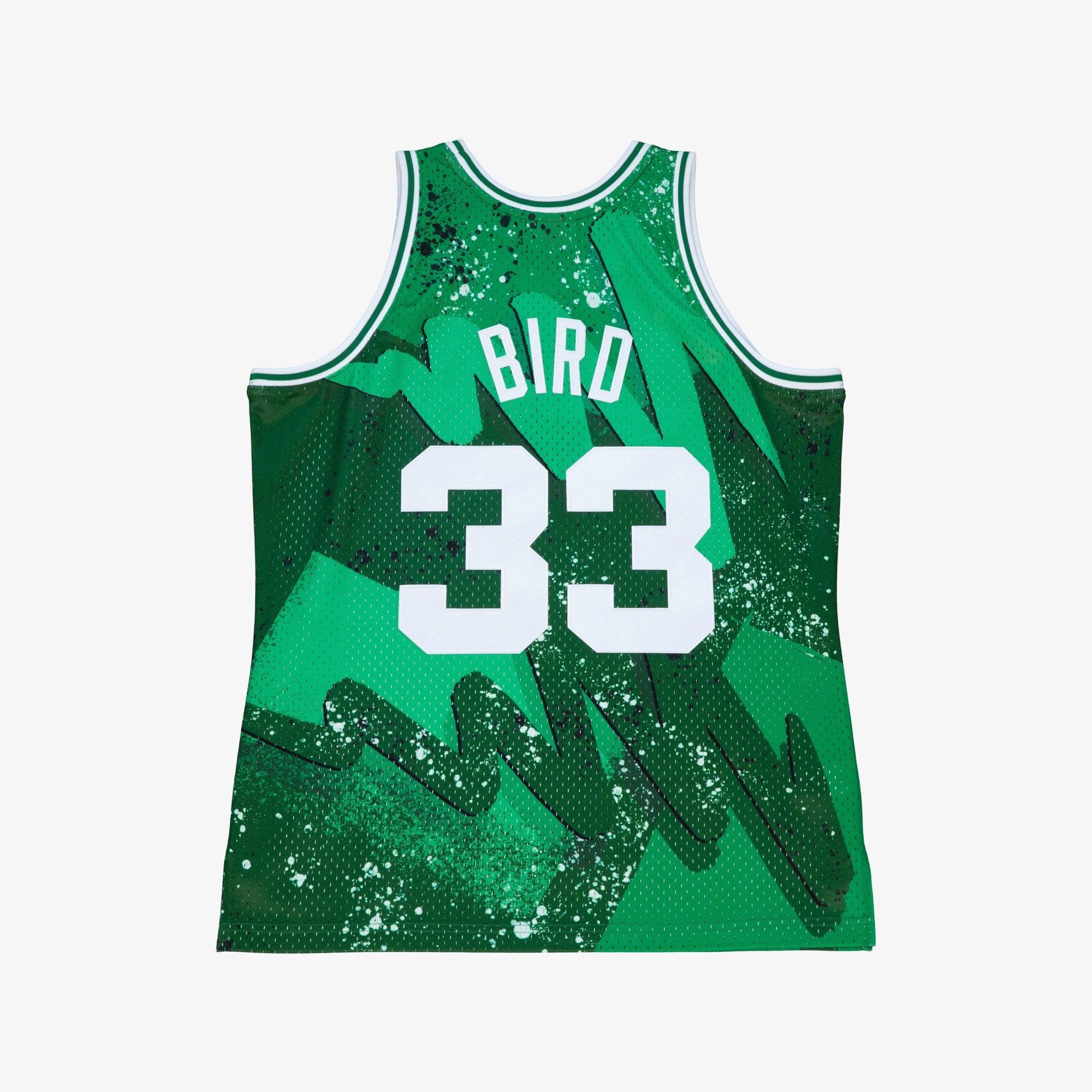 Boston Celtics Mitchell & Ness Larry Bird 1985 Hyper Hoops Swingman Jersey - Green NBA Team Jersey Basketball Fan Apparel