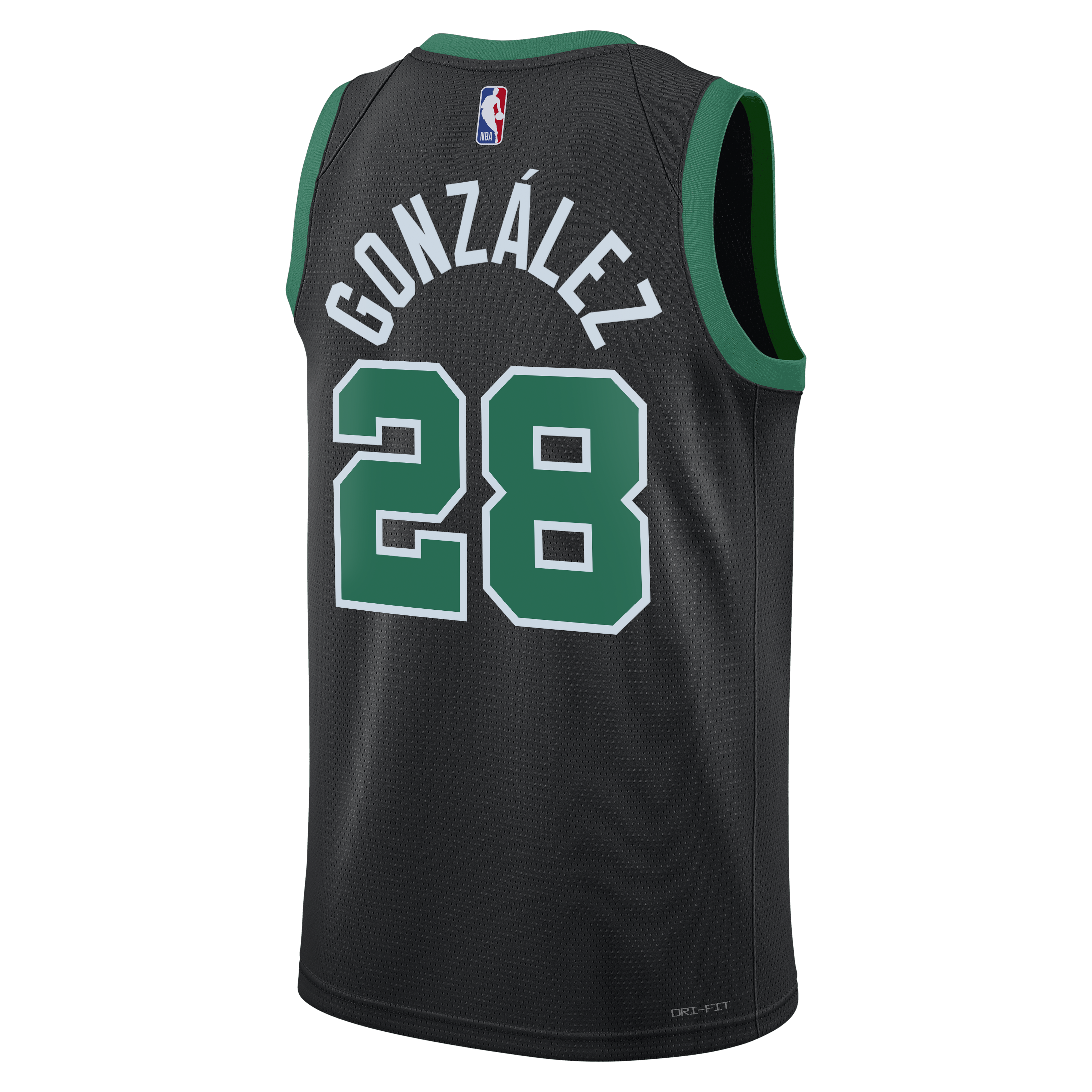 Boston Celtics Jordan Brand Statement Edition Swingman Jersey - Black - Hugo González - Unisex NBA Team Jersey Basketball Fan Apparel