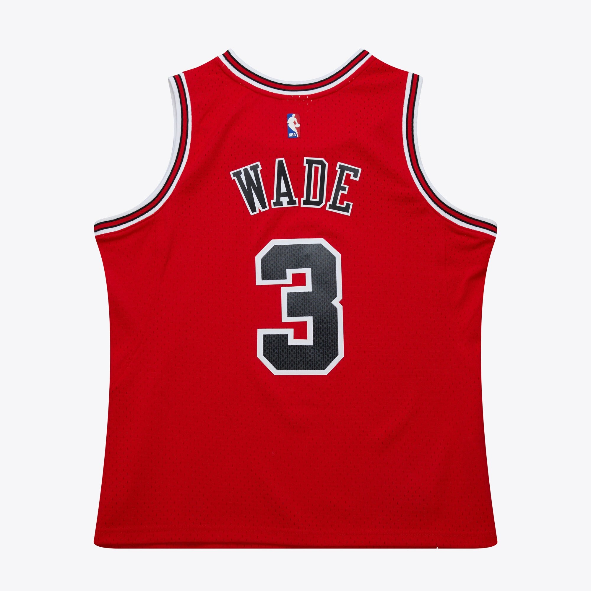 Chicago Bulls Mitchell & Ness Dark Jersey Dwyane Wade 2016 NBA Team Jersey Basketball Fan Apparel