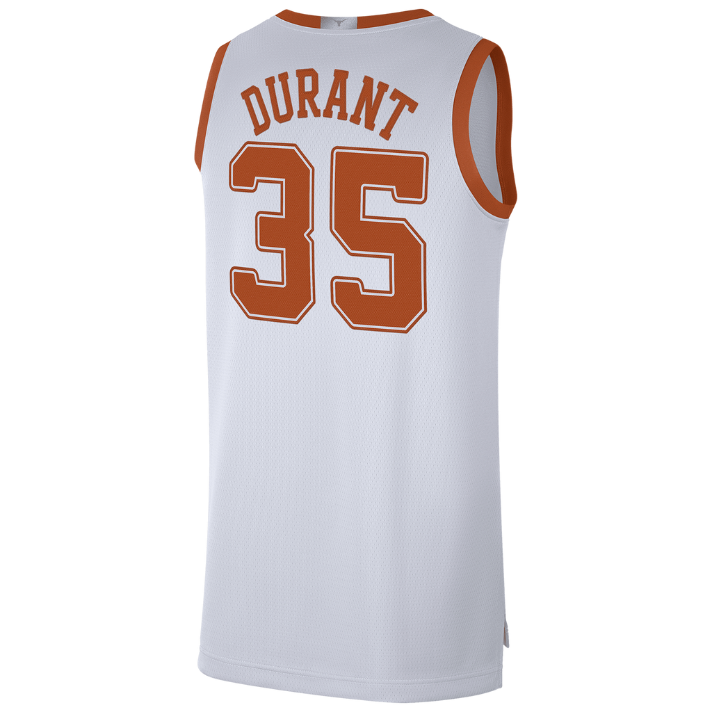 NCAA Texas Longhorns College Basketball Jersey - Kevin Durant - Men's NBA Team Jersey Basketball Fan Apparel
