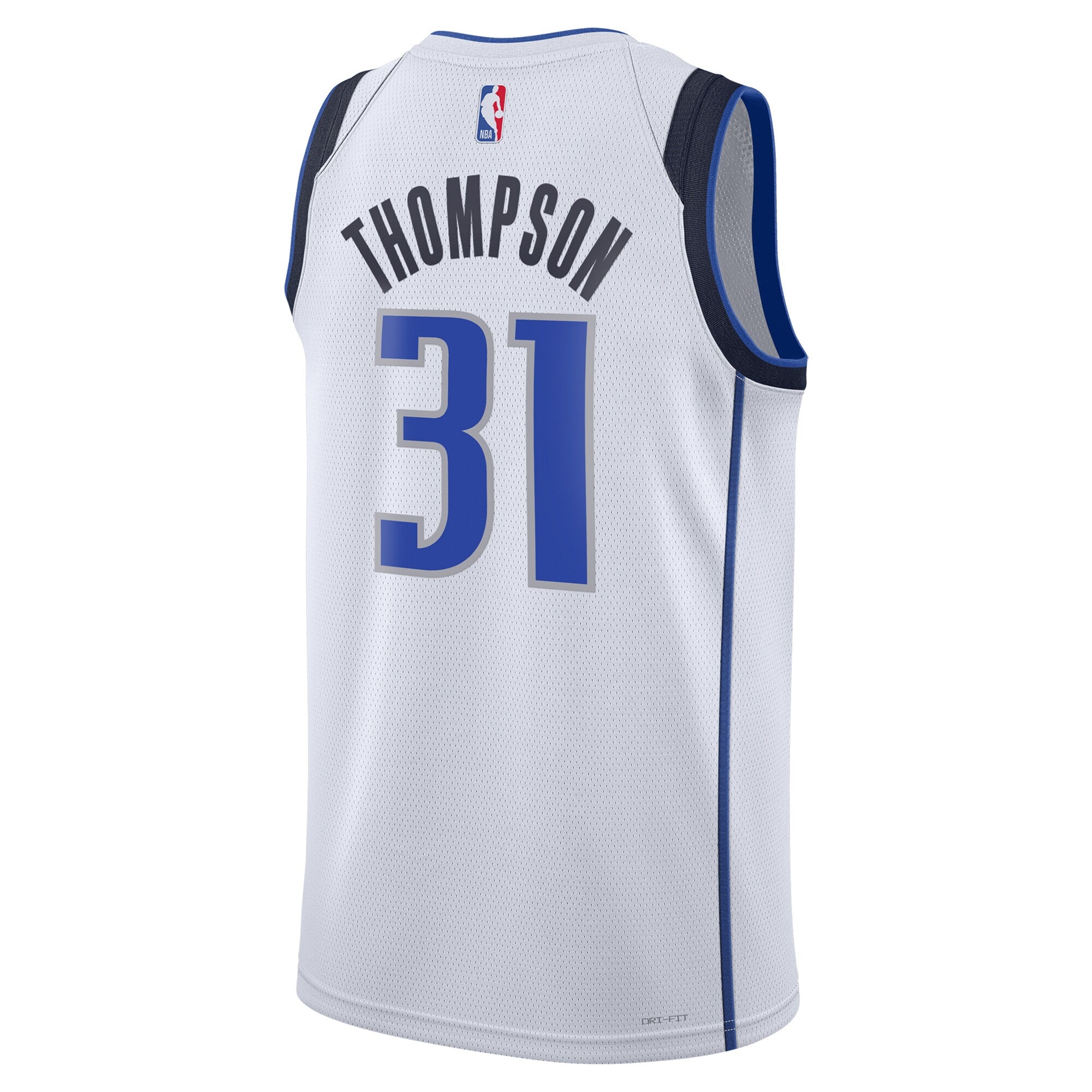 Dallas Mavericks Nike Association Edition Swingman Jersey - White - Klay Thompson - Unisex NBA Team Jersey Basketball Fan Apparel