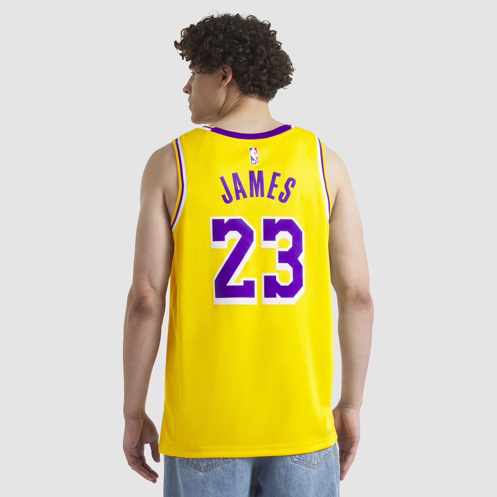Los Angeles Lakers Nike Icon Swingman Jersey - LeBron James - Unisex NBA Team Jersey Basketball Fan Apparel