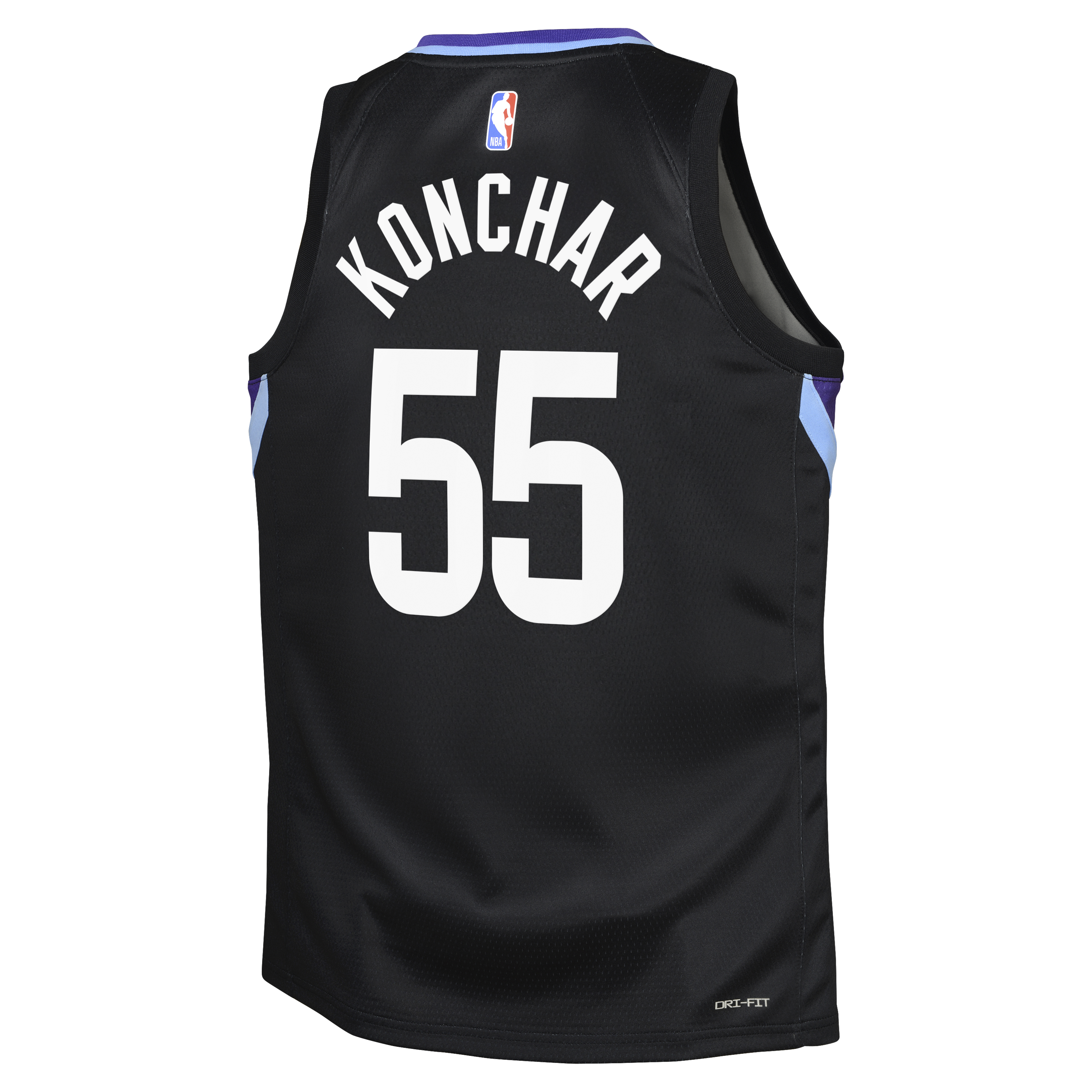 Utah Jazz Jordan Brand Statement Edition Swingman Jersey - Black - John Konchar - Youth NBA Team Jersey Basketball Fan Apparel
