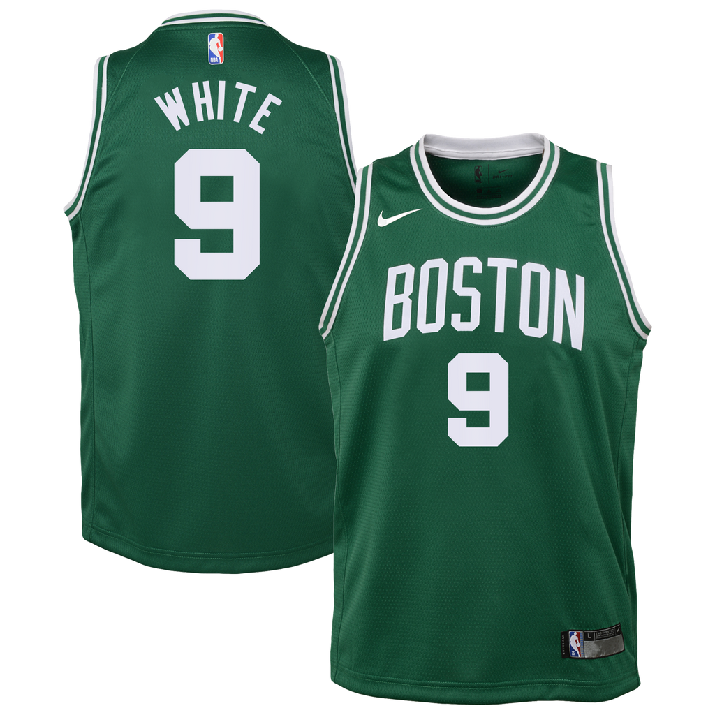 Boston Celtics Nike Icon Edition Swingman Jersey - Kelly Green - Derrick White - Youth NBA Team Jersey Basketball Fan Apparel