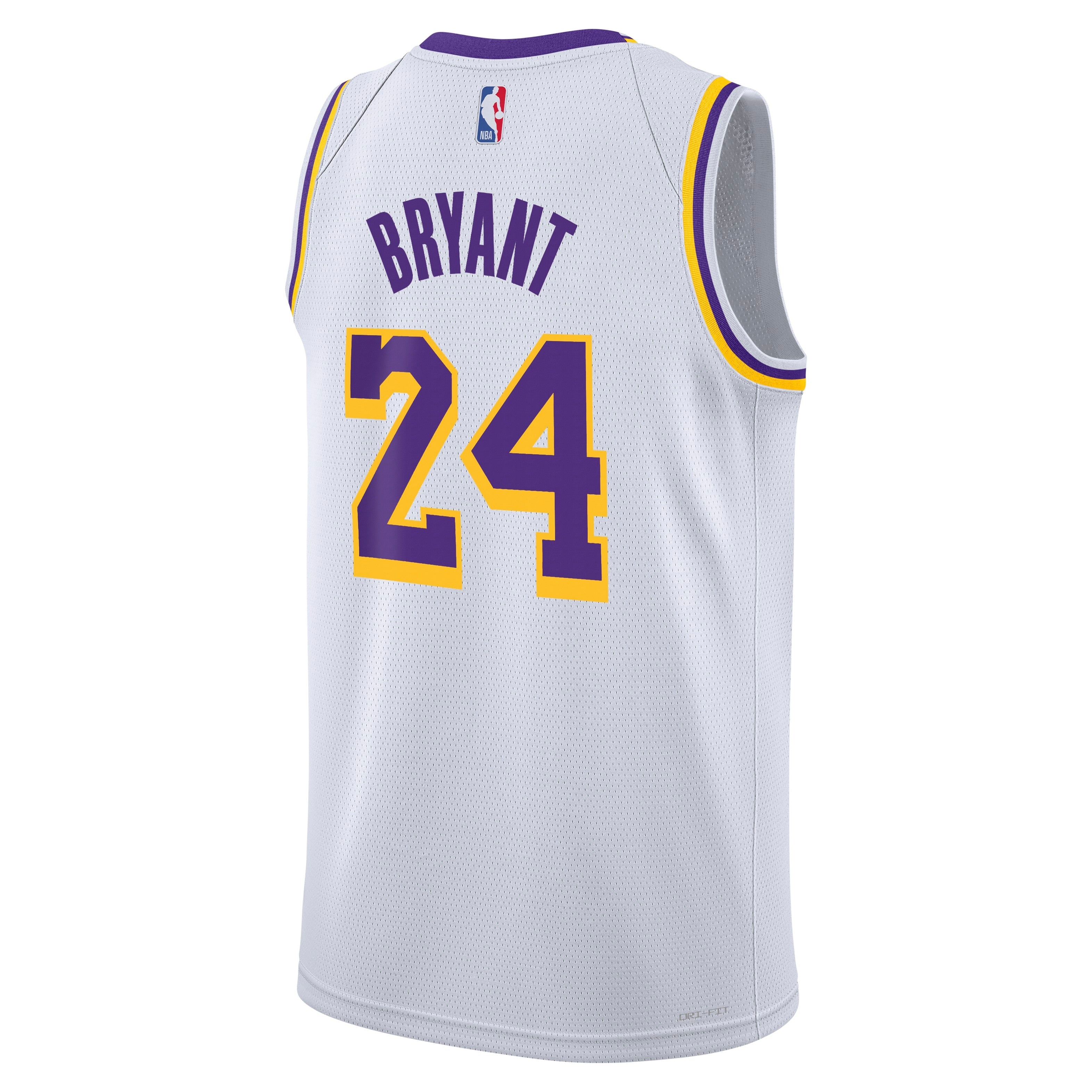 Los Angeles Lakers Association Swingman Jersey - Kobe Bryant - Youth NBA Team Jersey Basketball Fan Apparel
