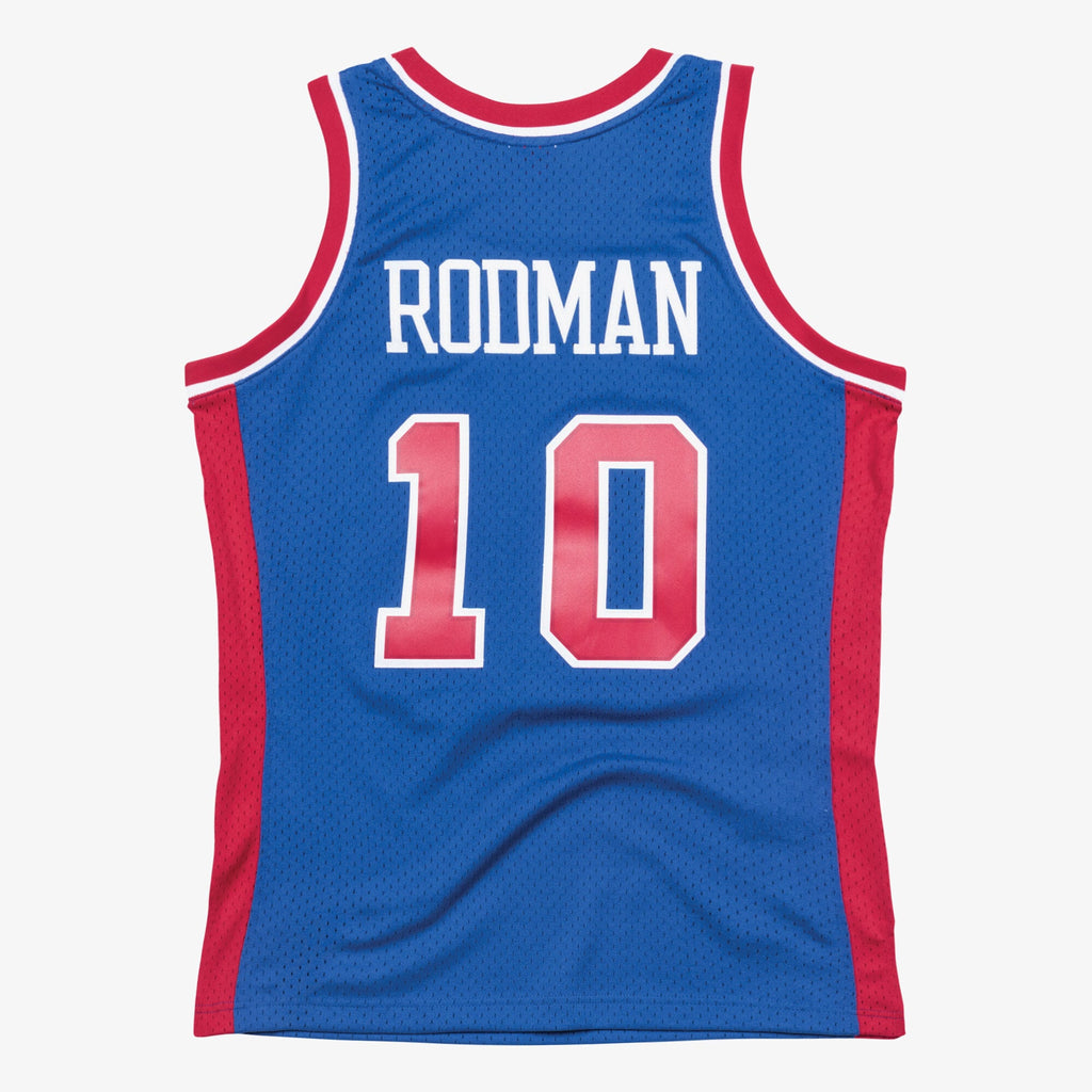 Detroit Pistons Mitchell & Ness Swingman Jersey Road Dennis Rodman 1988-89 NBA Team Jersey Basketball Fan Apparel