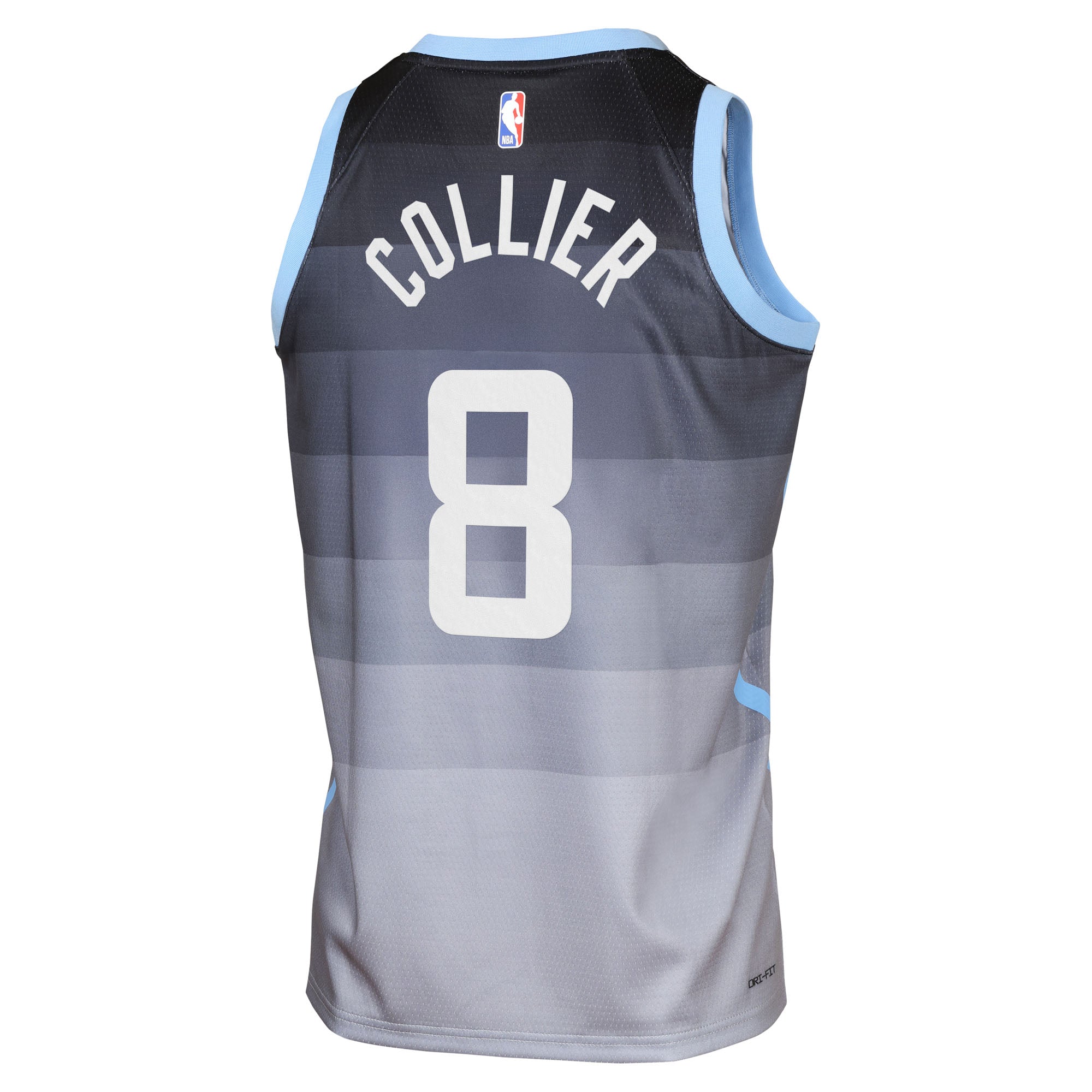 Utah Jazz Nike 2025/26 City Edition Swingman Jersey - Gray - Isaiah Collier - Youth NBA Team Jersey Basketball Fan Apparel