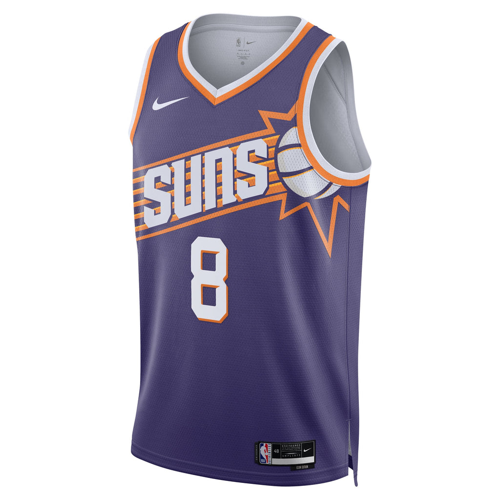 Phoenix Suns Nike Icon Edition Swingman Jersey - Purple - Luke Kennard - Unisex NBA Team Jersey Basketball Fan Apparel