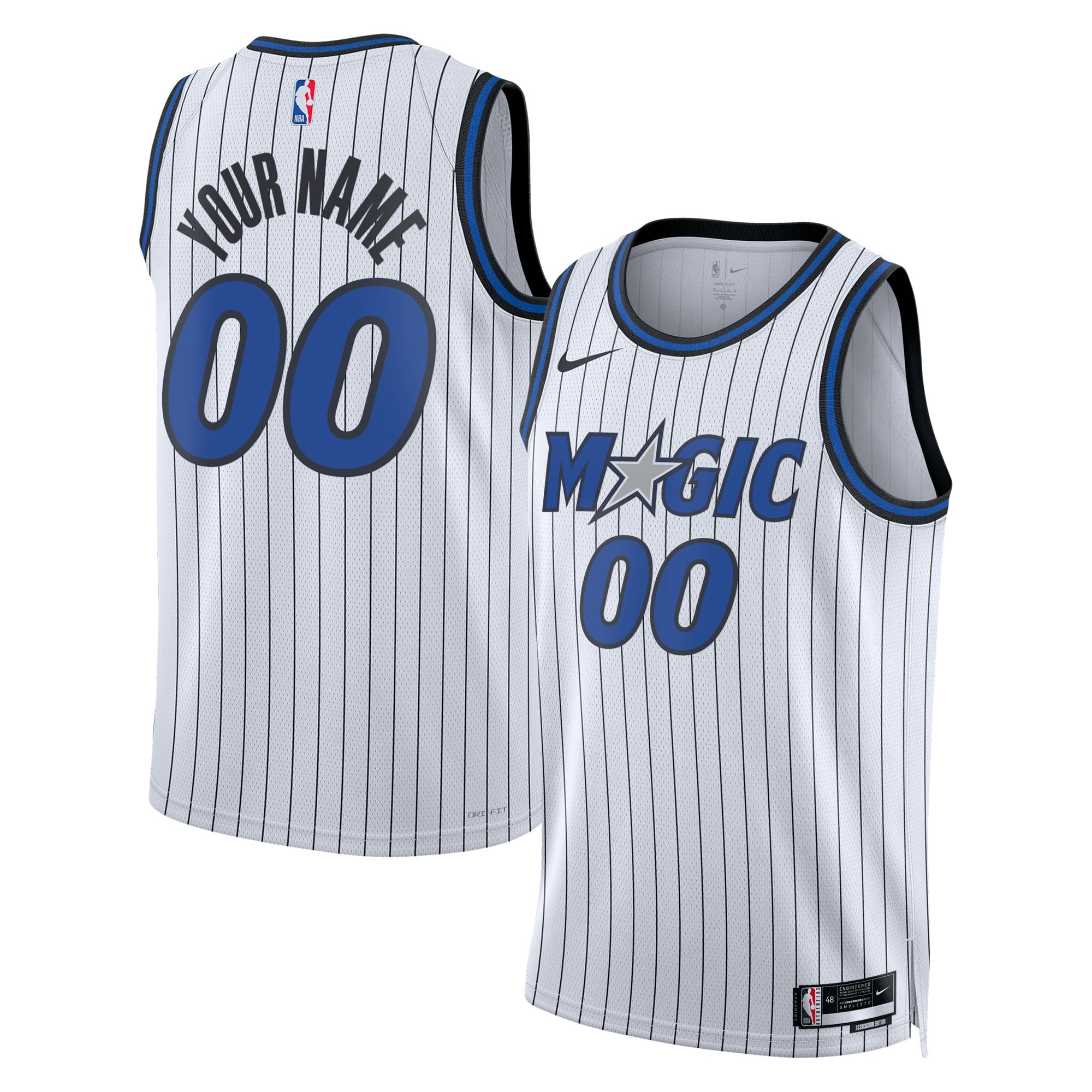 Orlando Magic Nike Replica Association Swingman Jersey - Unisex NBA Team Jersey Basketball Fan Apparel