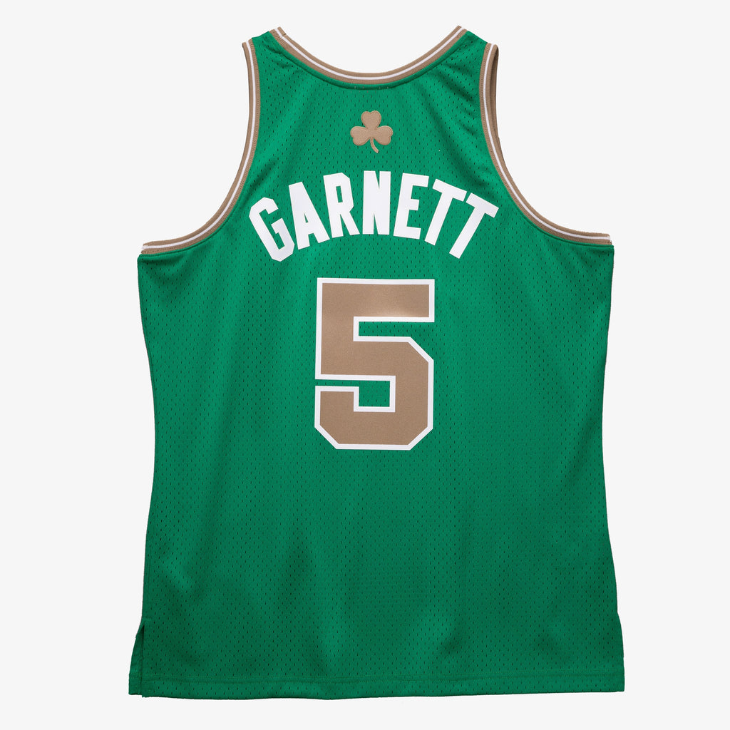 Boston Celtics Mitchell & Ness Kevin Garnett 2007 Swingman Authentic Jersey - Kelly Green NBA Team Jersey Basketball Fan Apparel