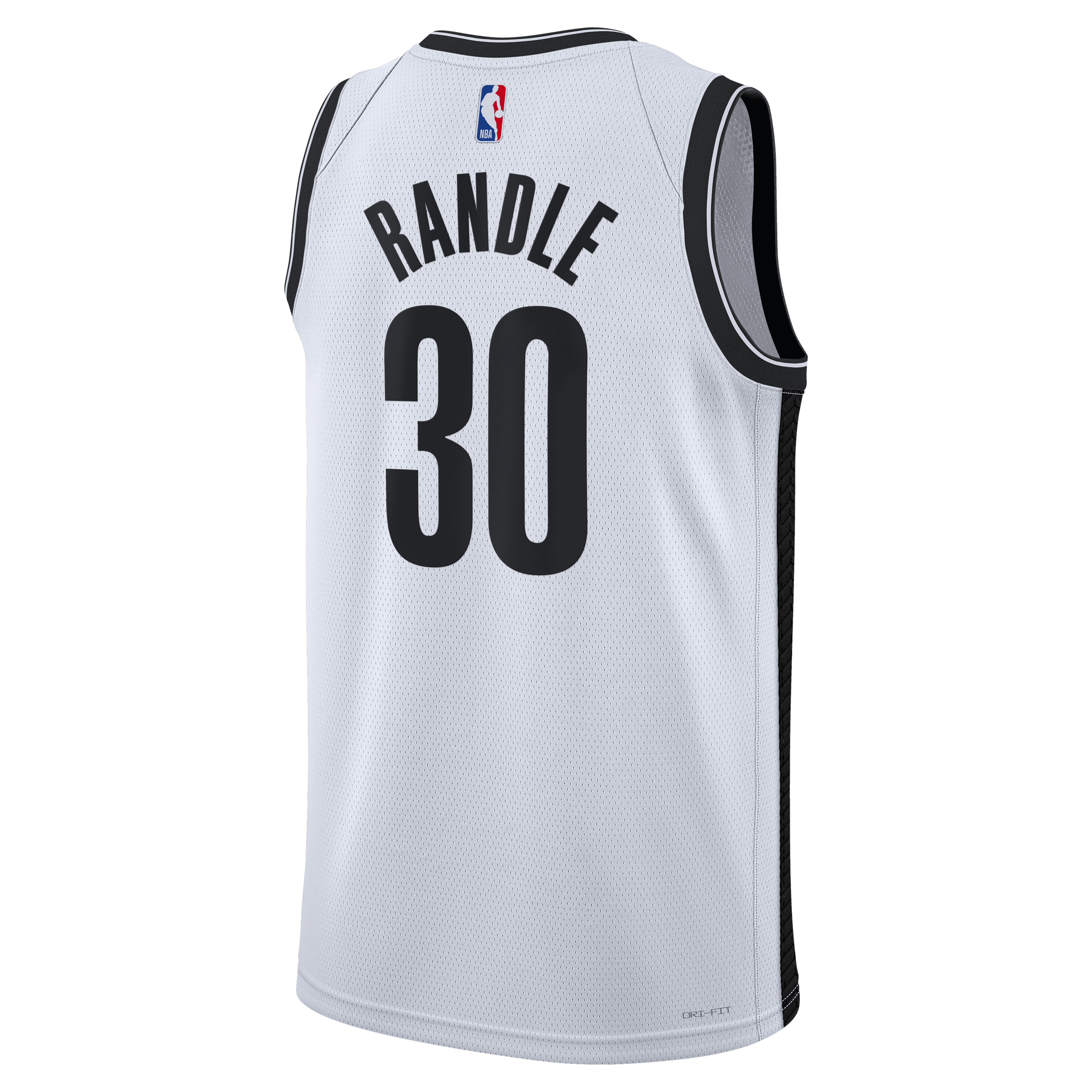 Brooklyn Nets Nike Association Edition Swingman Jersey - White - Julius Randle - Unisex NBA Team Jersey Basketball Fan Apparel