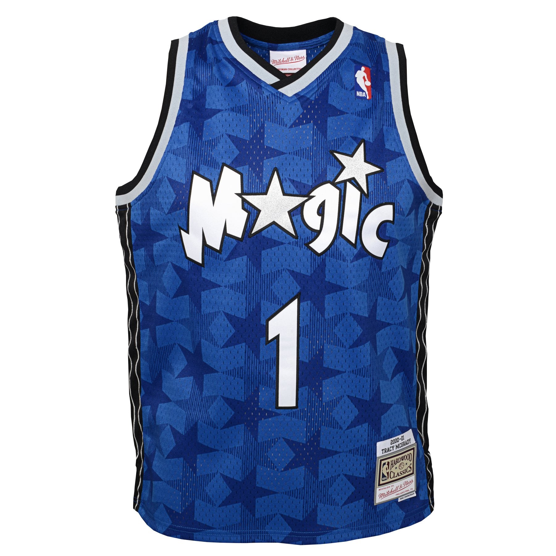 Orlando Magic Tracy McGrady Hardwood Classics Road Swingman Jersey - Youth NBA Team Jersey Basketball Fan Apparel