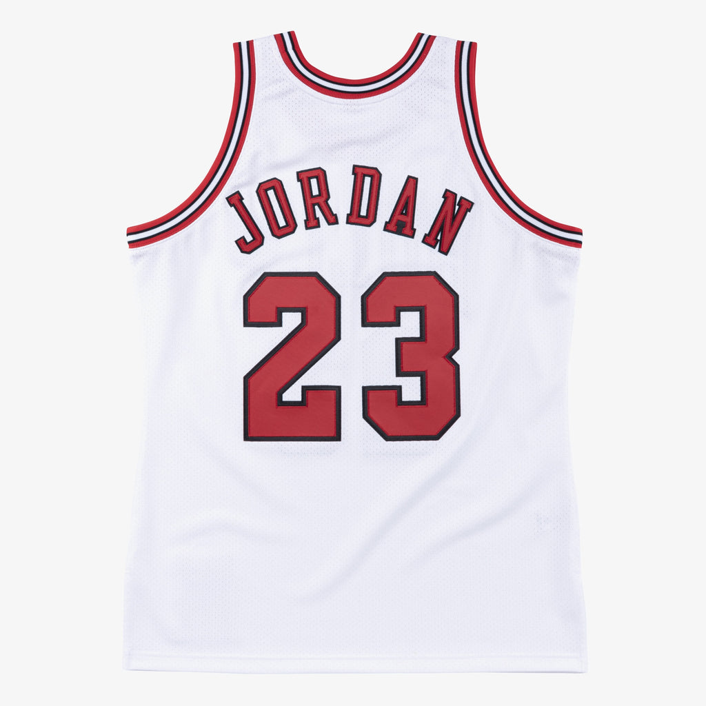 Chicago Bulls Mitchell & Ness Authentic Jersey Michael Jordan 1987-88 NBA Team Jersey Basketball Fan Apparel