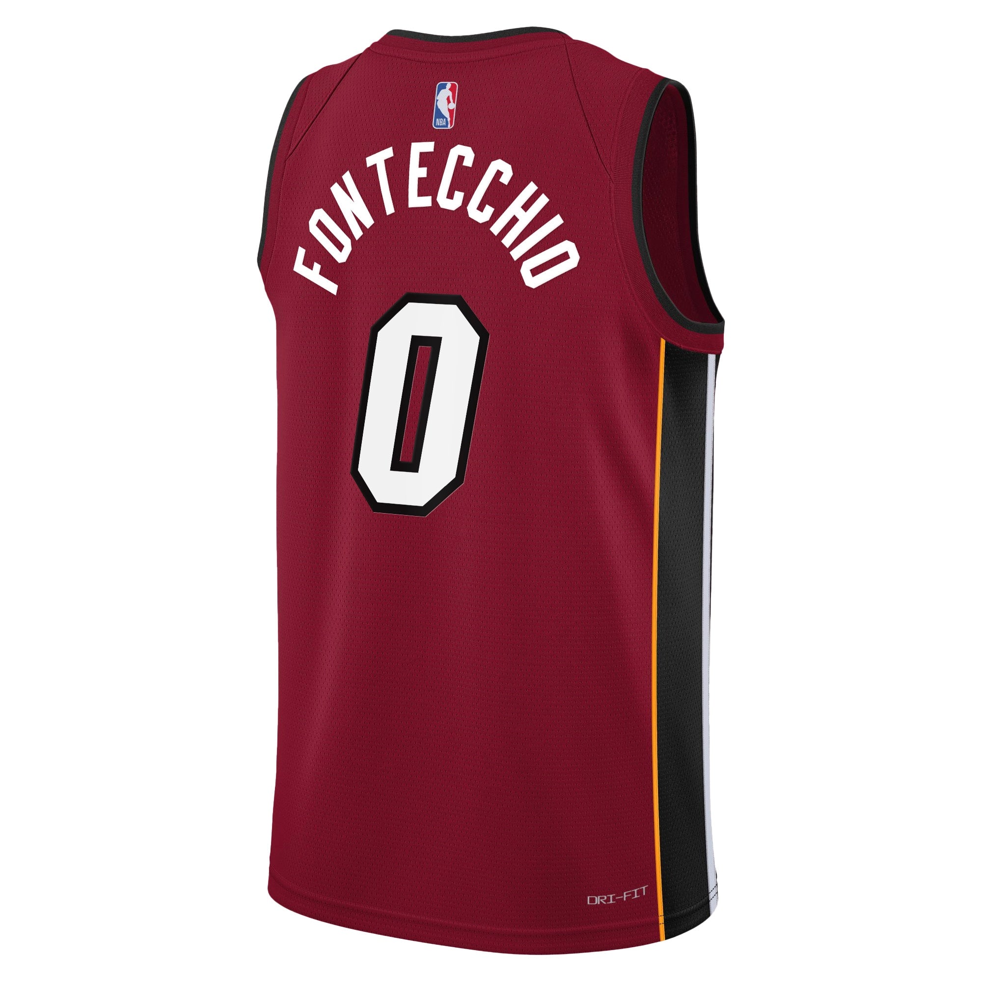 Miami Heat Jordan Brand Statement Edition Swingman Jersey - Red - Simone Fontecchio - Youth NBA Team Jersey Basketball Fan Apparel