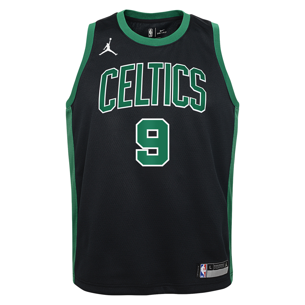 Boston Celtics Jordan Brand Statement Edition Swingman Jersey - Black - Derrick White - Youth NBA Team Jersey Basketball Fan Apparel