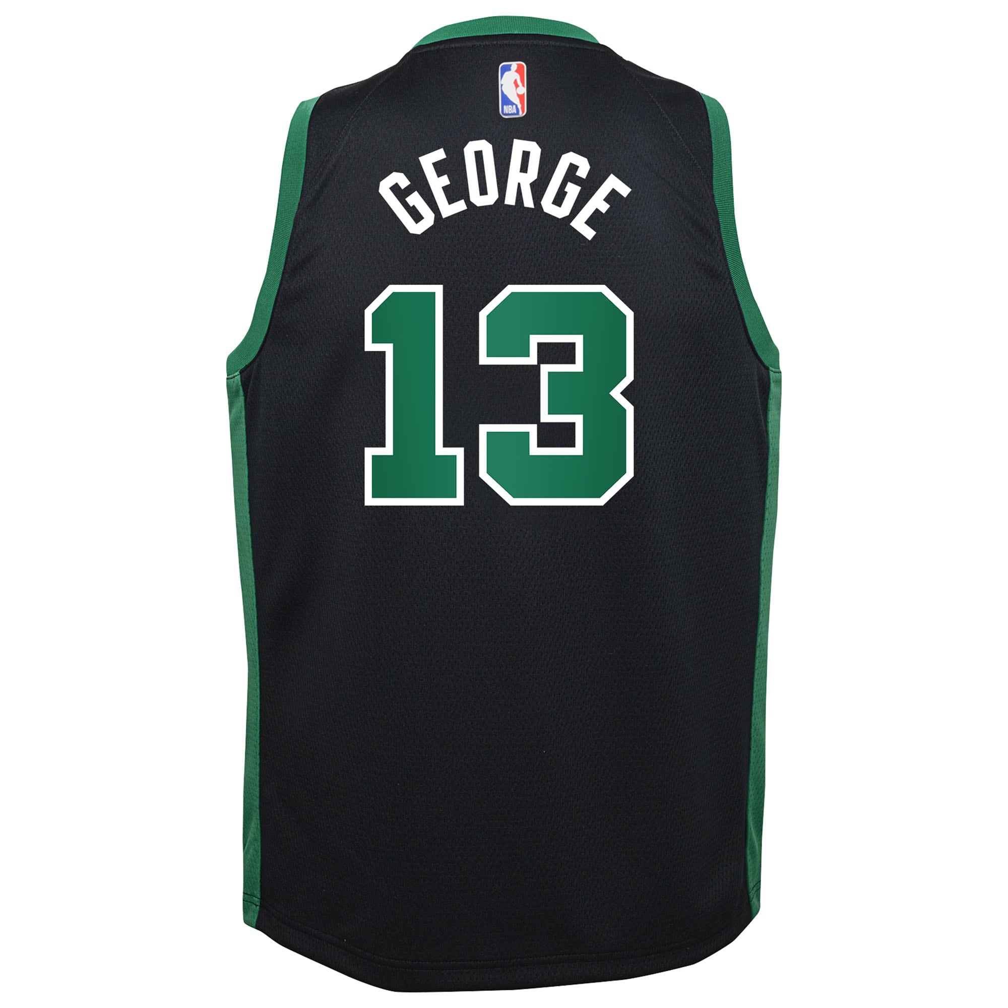 Boston Celtics Jordan Brand Statement Edition Swingman Jersey - Black - Paul George - Youth NBA Team Jersey Basketball Fan Apparel