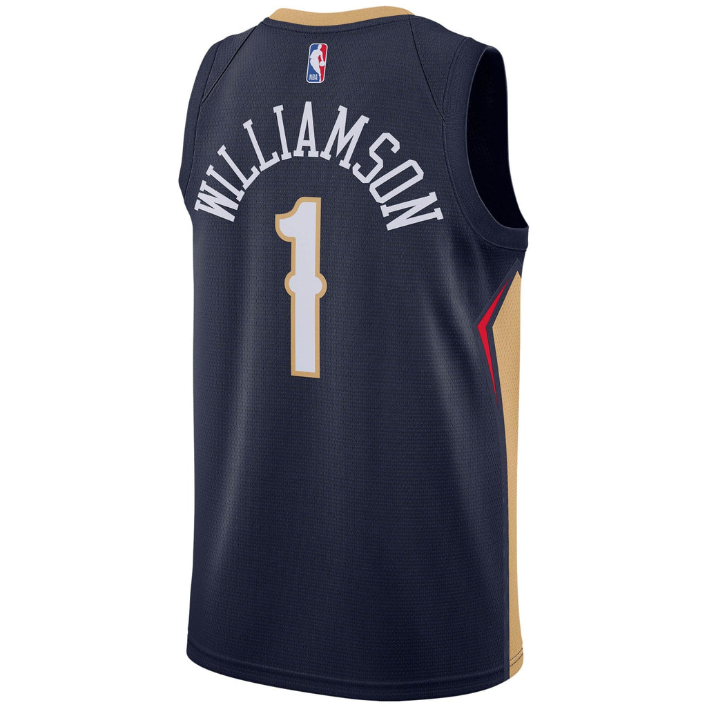 New Orleans Pelicans Nike Icon Swingman Jersey - Zion Williamson - Men's NBA Team Jersey Basketball Fan Apparel