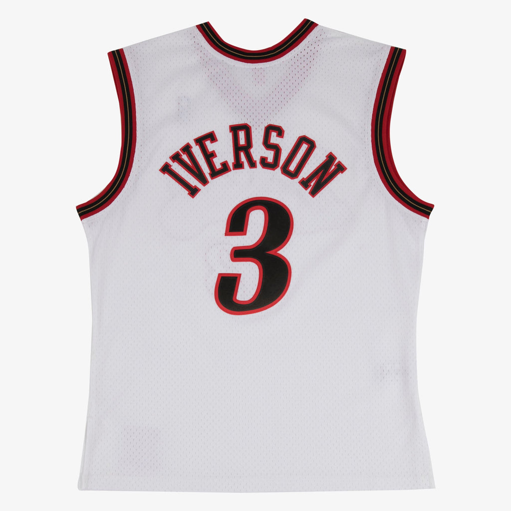 Philadelphia 76ers Mitchell & Ness Swingman Jersey Home Allen Iverson 2000-01 NBA Team Jersey Basketball Fan Apparel