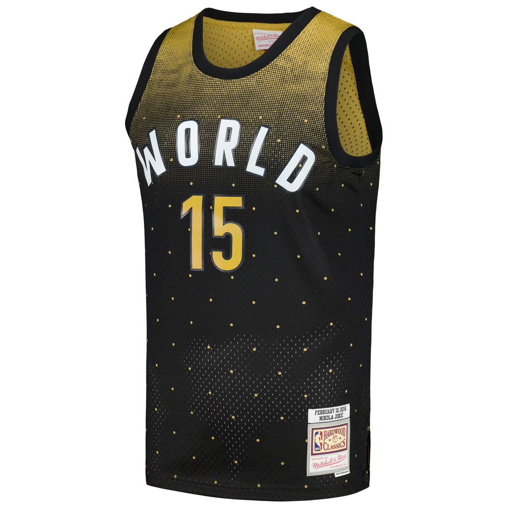 Mitchell & Ness Nikola Jokic Black 2016 NBA Rising Stars Challenge Hardwood Classics Swingman Jersey - Men's NBA Team Jersey Basketball Fan Apparel