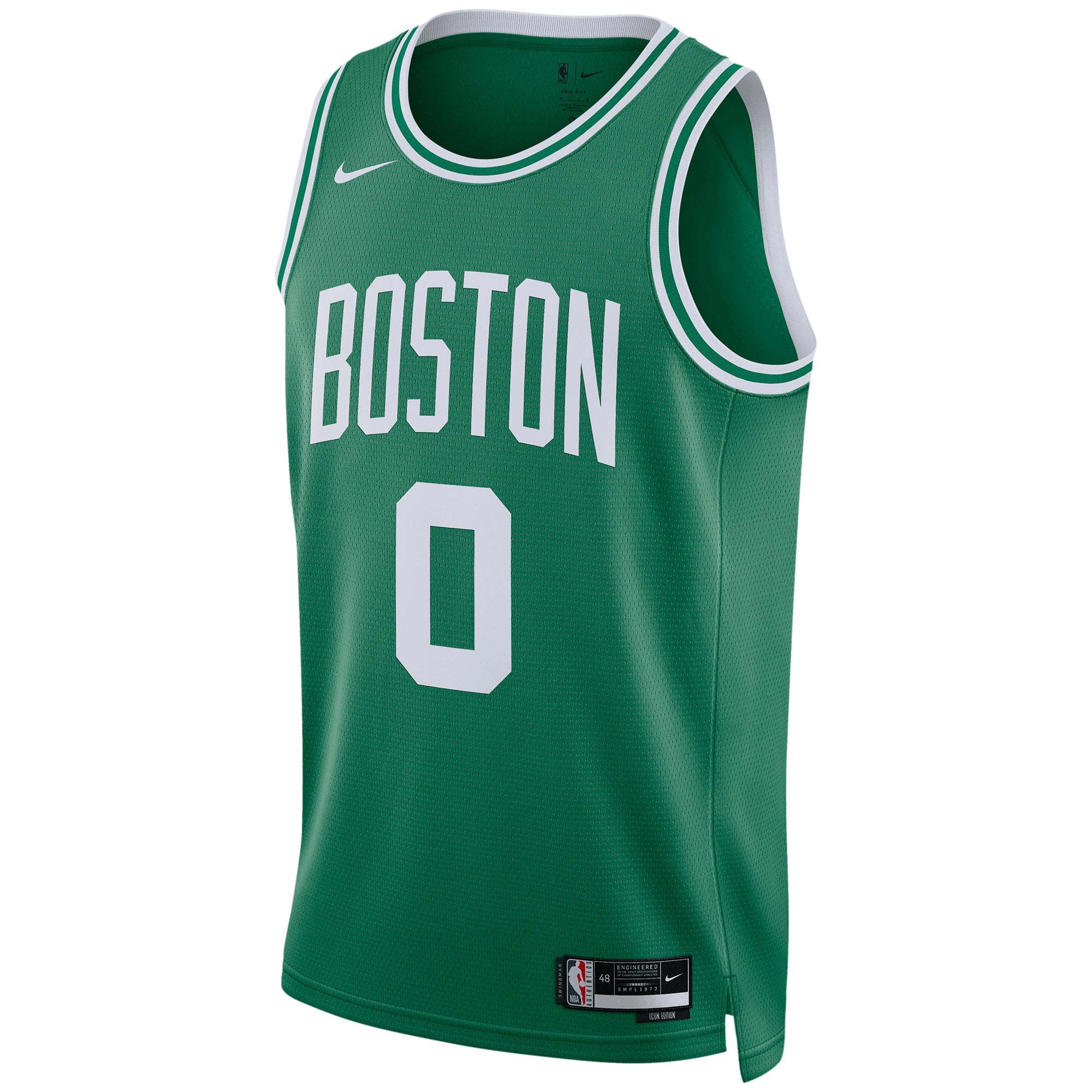 Boston Celtics Nike Icon Edition Swingman Jersey - Kelly Green - Jayson Tatum - Unisex NBA Team Jersey Basketball Fan Apparel
