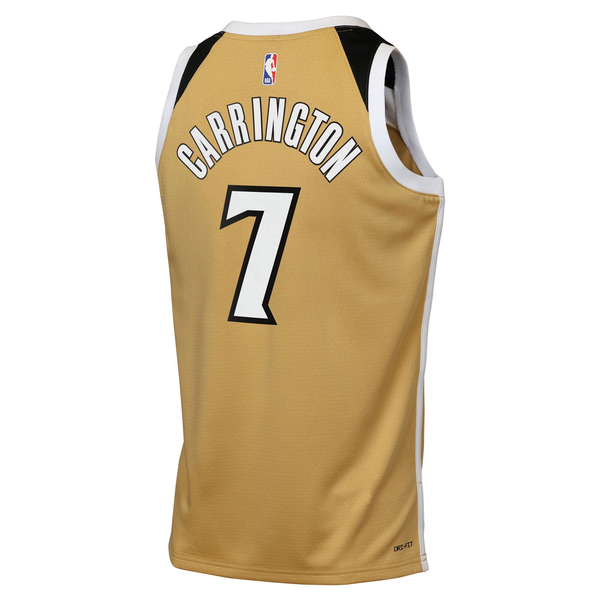 Washington Wizards Nike 2025/26 City Edition Swingman Jersey - Tan - Carlton Carrington - Youth NBA Team Jersey Basketball Fan Apparel