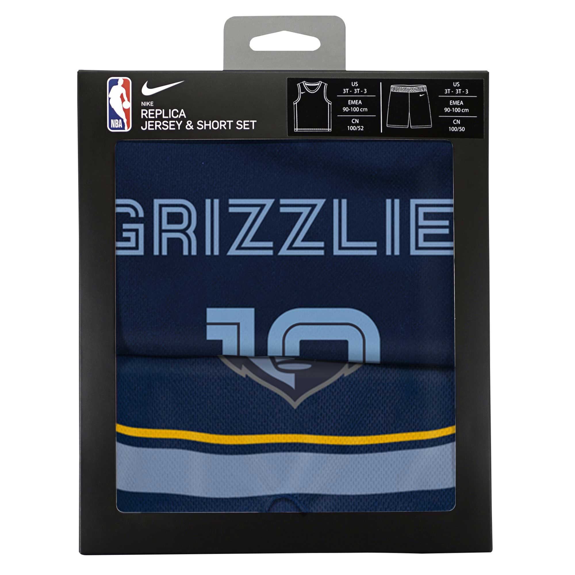 Memphis Grizzlies Replica Icon Jersey Box Set - Ja Morant - Infant NBA Team Jersey Basketball Fan Apparel