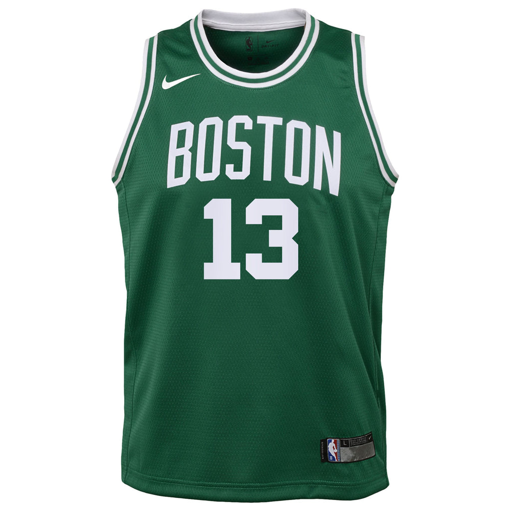 Boston Celtics Nike Replica Icon Edition Jersey - Kelly Green - Paul George - Kids NBA Team Jersey Basketball Fan Apparel