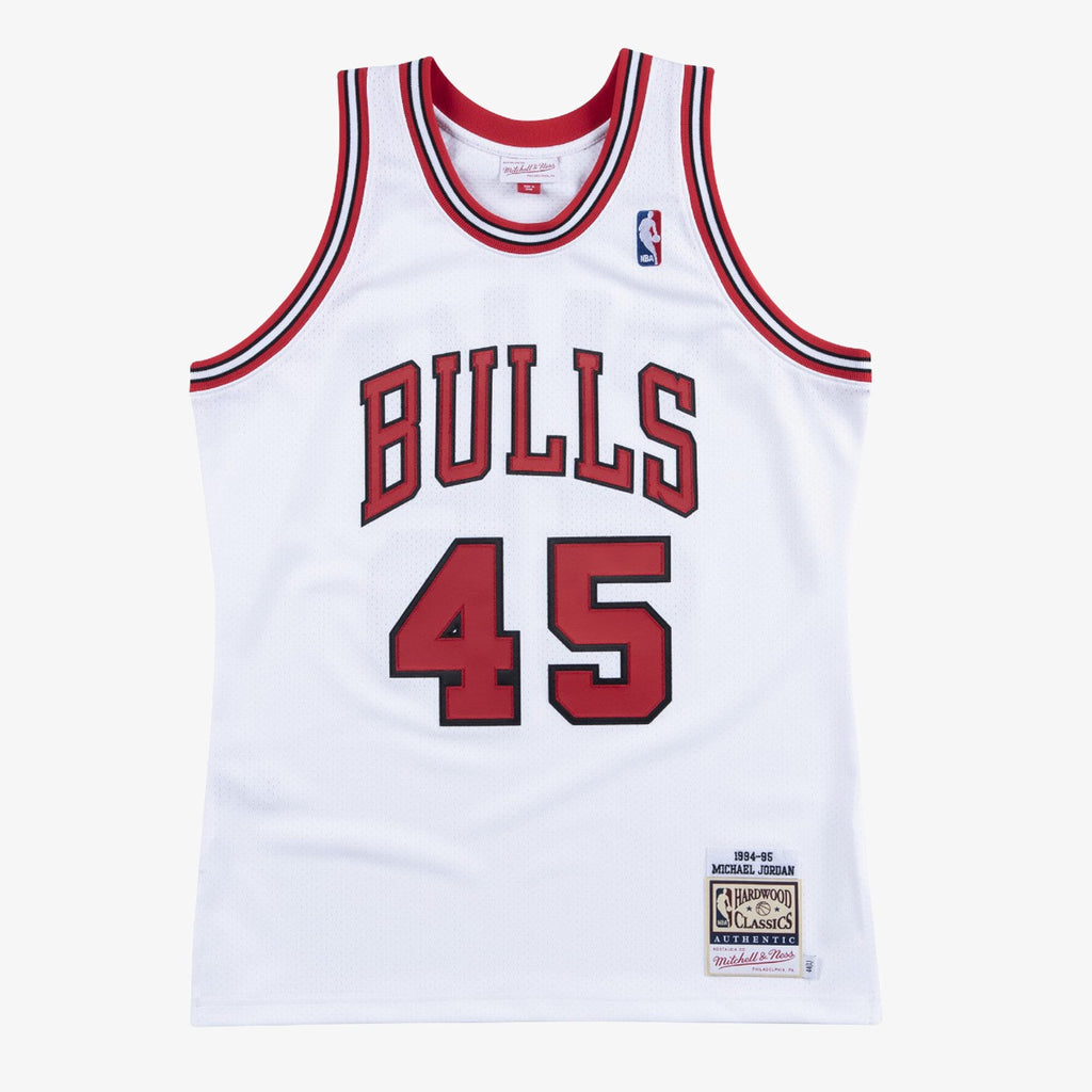 Chicago Bulls Mitchell & Ness Authentic Jersey Michael Jordan 1994-95 NBA Team Jersey Basketball Fan Apparel