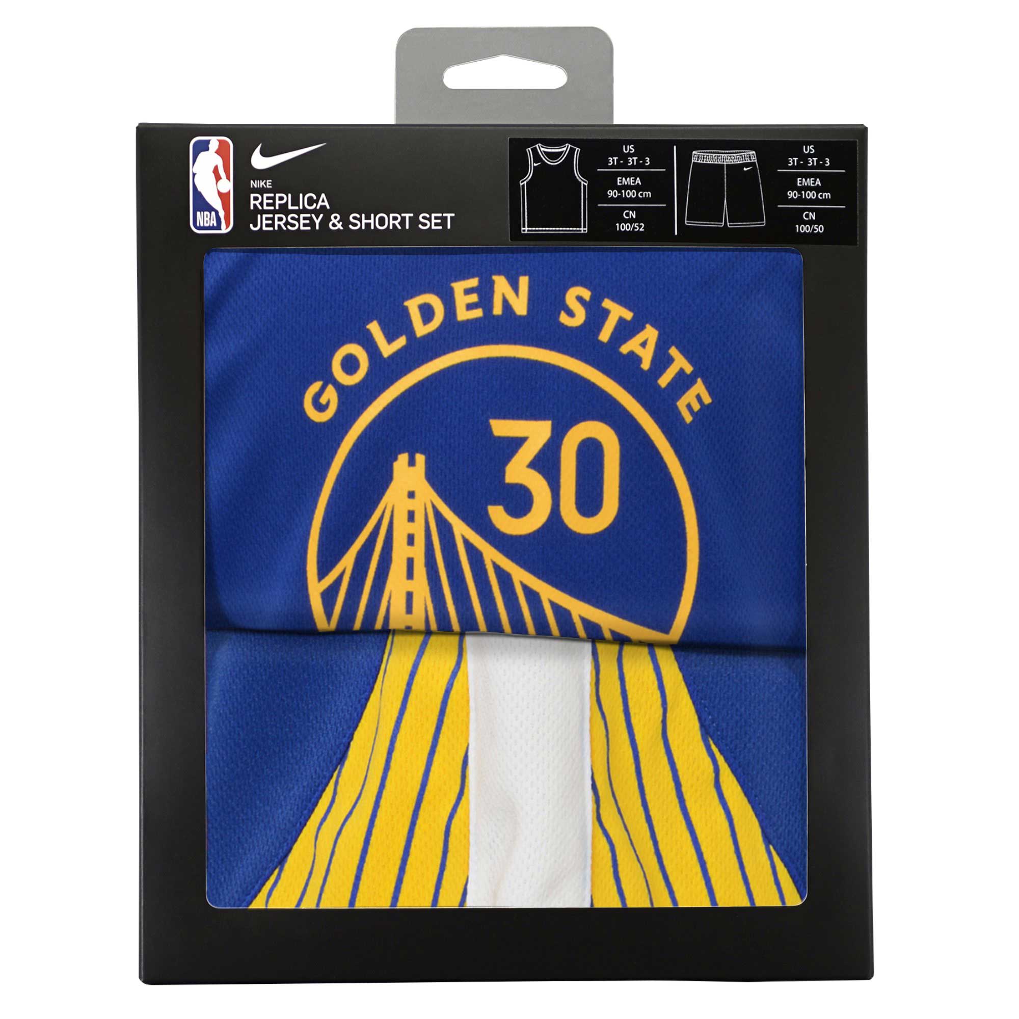 Golden State Warriors Replica Icon Jersey Box Set - Stephen Curry - Infant NBA Team Jersey Basketball Fan Apparel