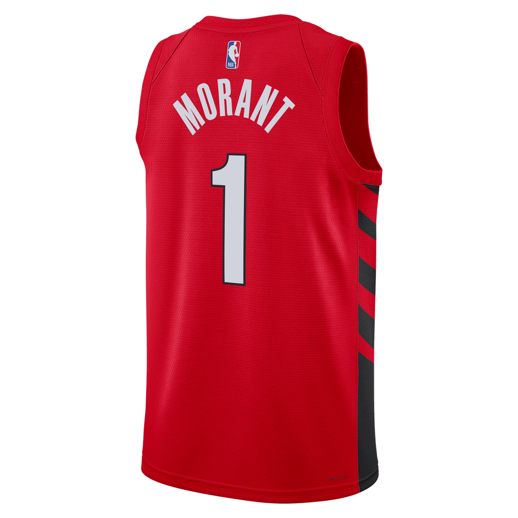Portland Trail Blazers Jordan Brand Statement Edition Swingman Jersey - Red - Ja Morant - Unisex NBA Team Jersey Basketball Fan Apparel